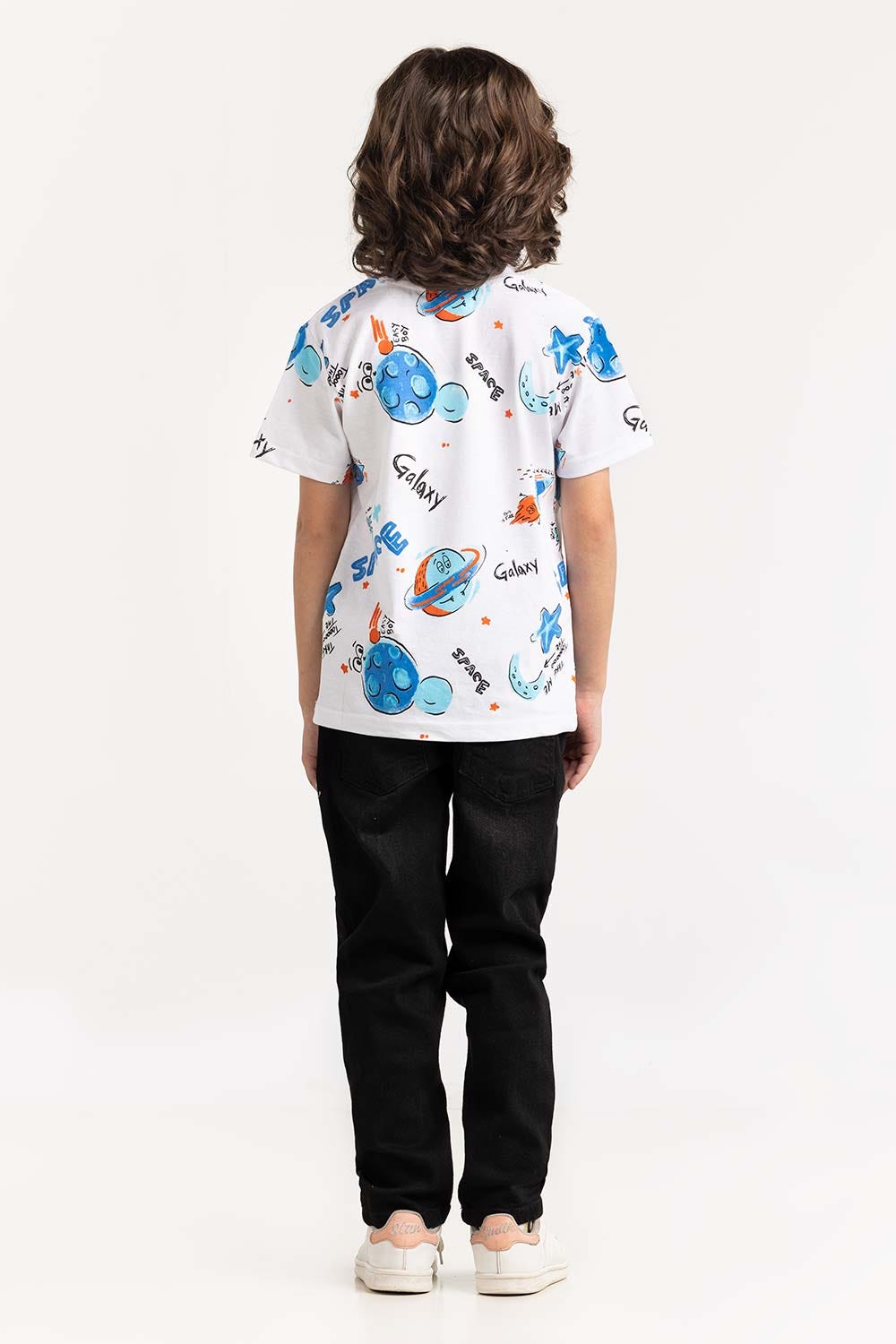 Toddler Boy White T-Shirt 231-513-011