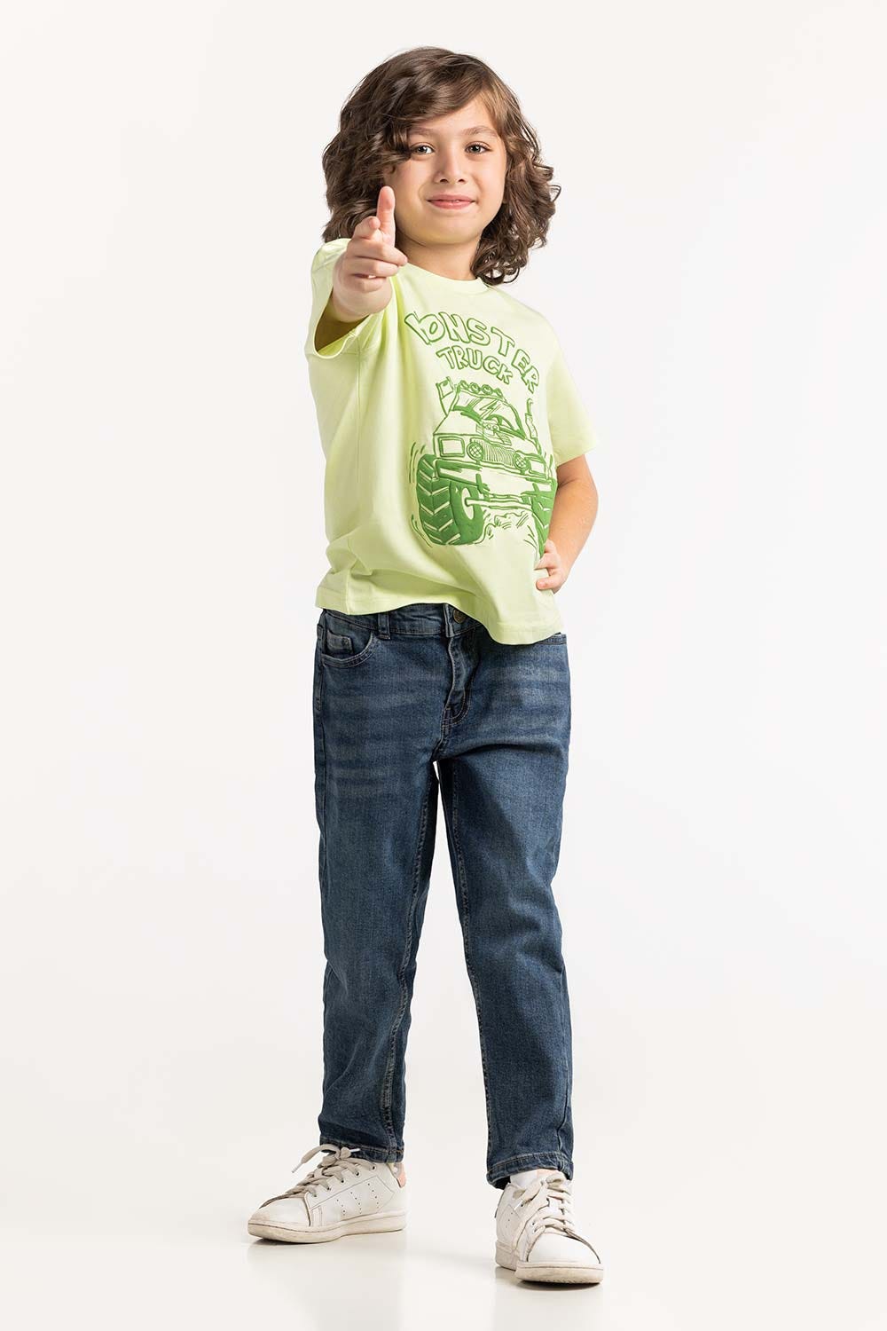 Toddler Boy Yellow T-Shirt 231-513-025