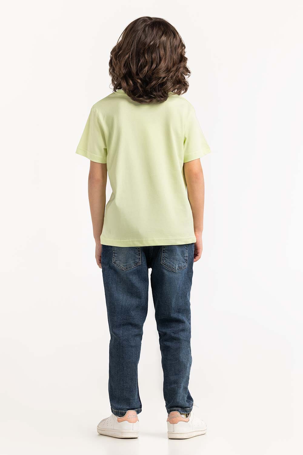 Toddler Boy Yellow T-Shirt 231-513-025
