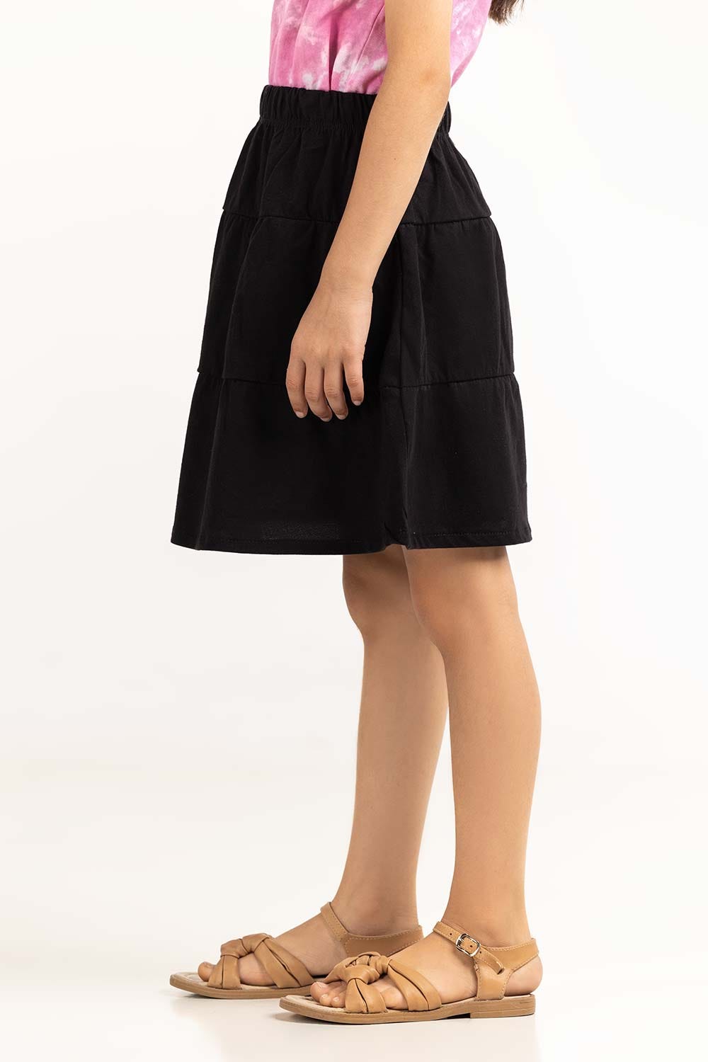 Toddler Girl Black Skirt 231-618-003