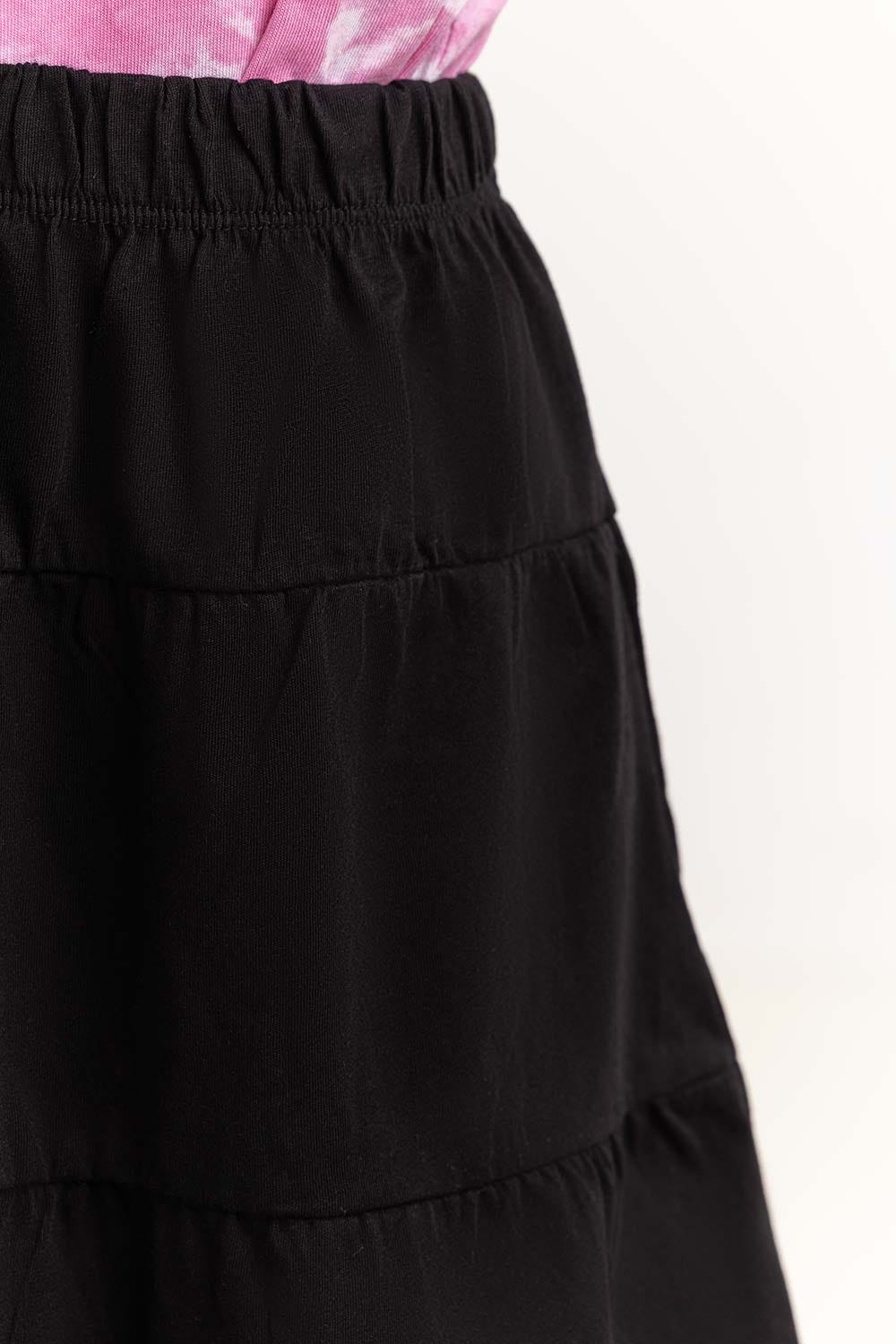 Toddler Girl Black Skirt 231-618-003