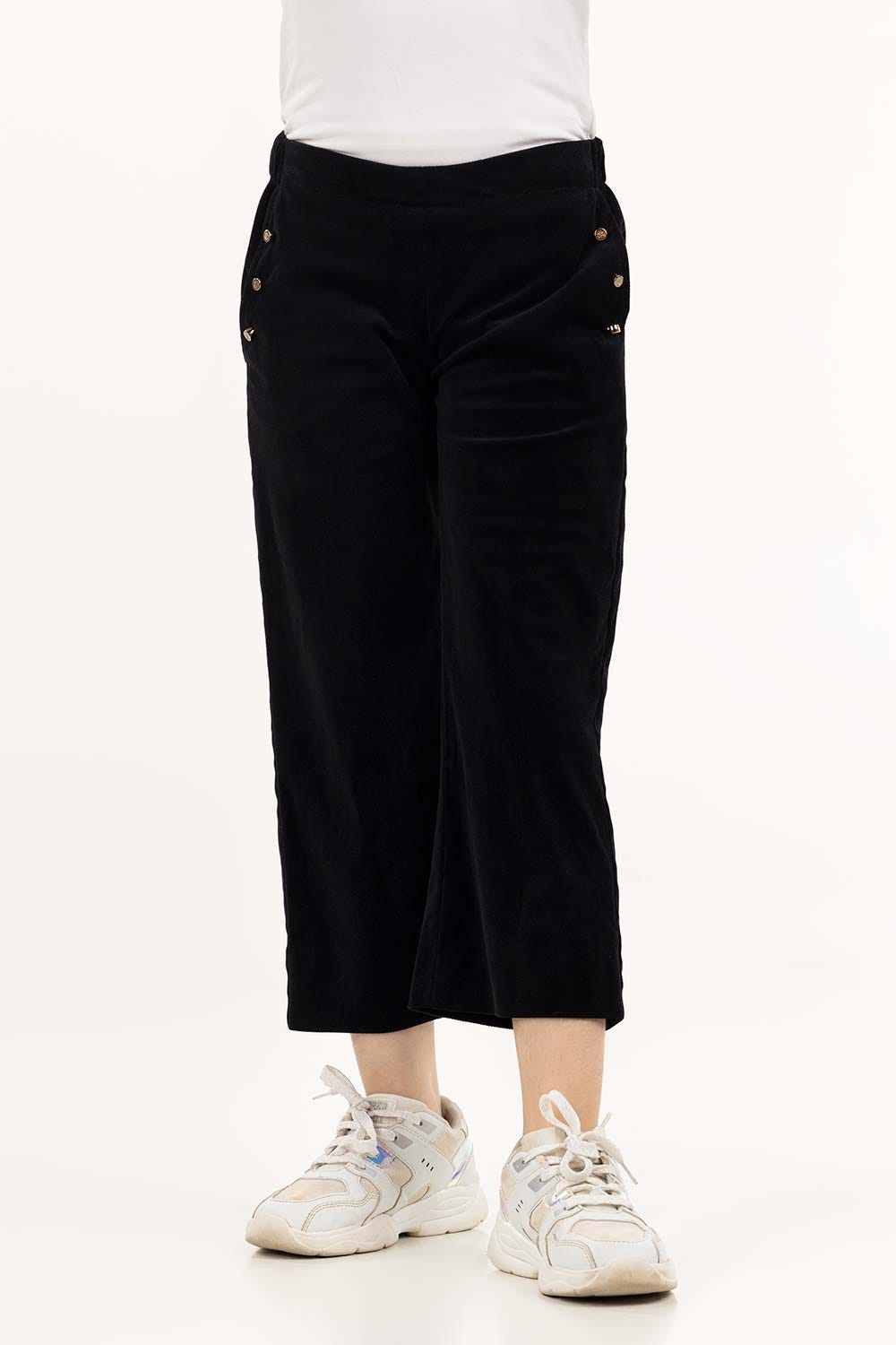 Toddler Girl Black Trouser 224-420-204