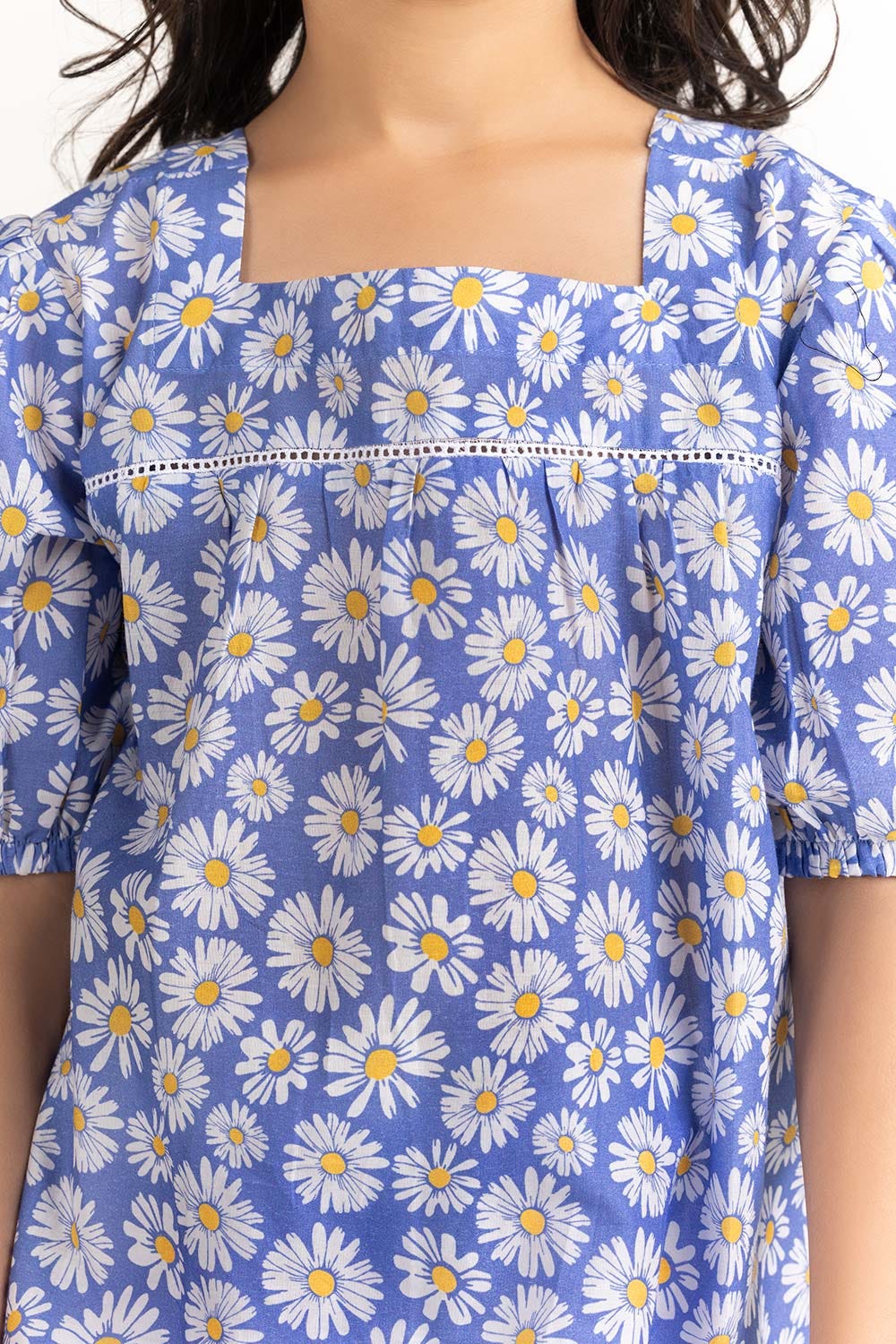 Toddler Girl Blue Blouse 231-617-305