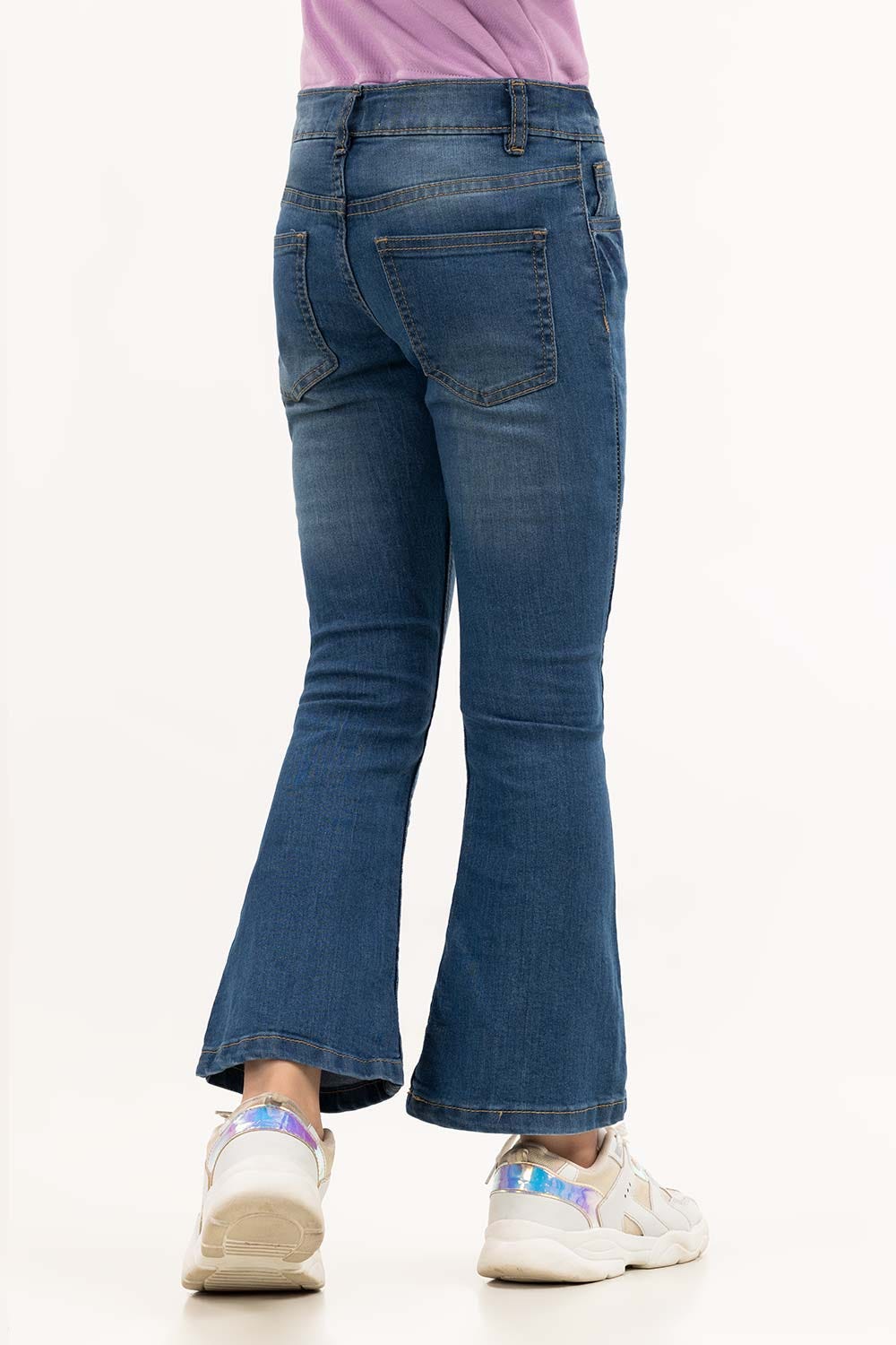 Toddler Girl Blue Jeans 224-621-006