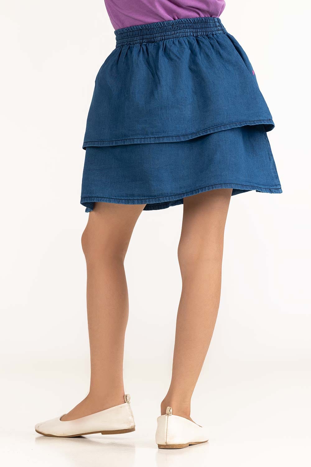 Toddler Girl Blue Skirt 231-618-301