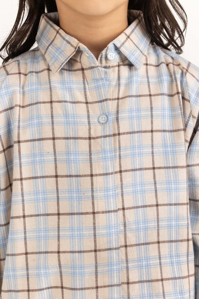 Toddler Girl Cream Blouse 224-617-008