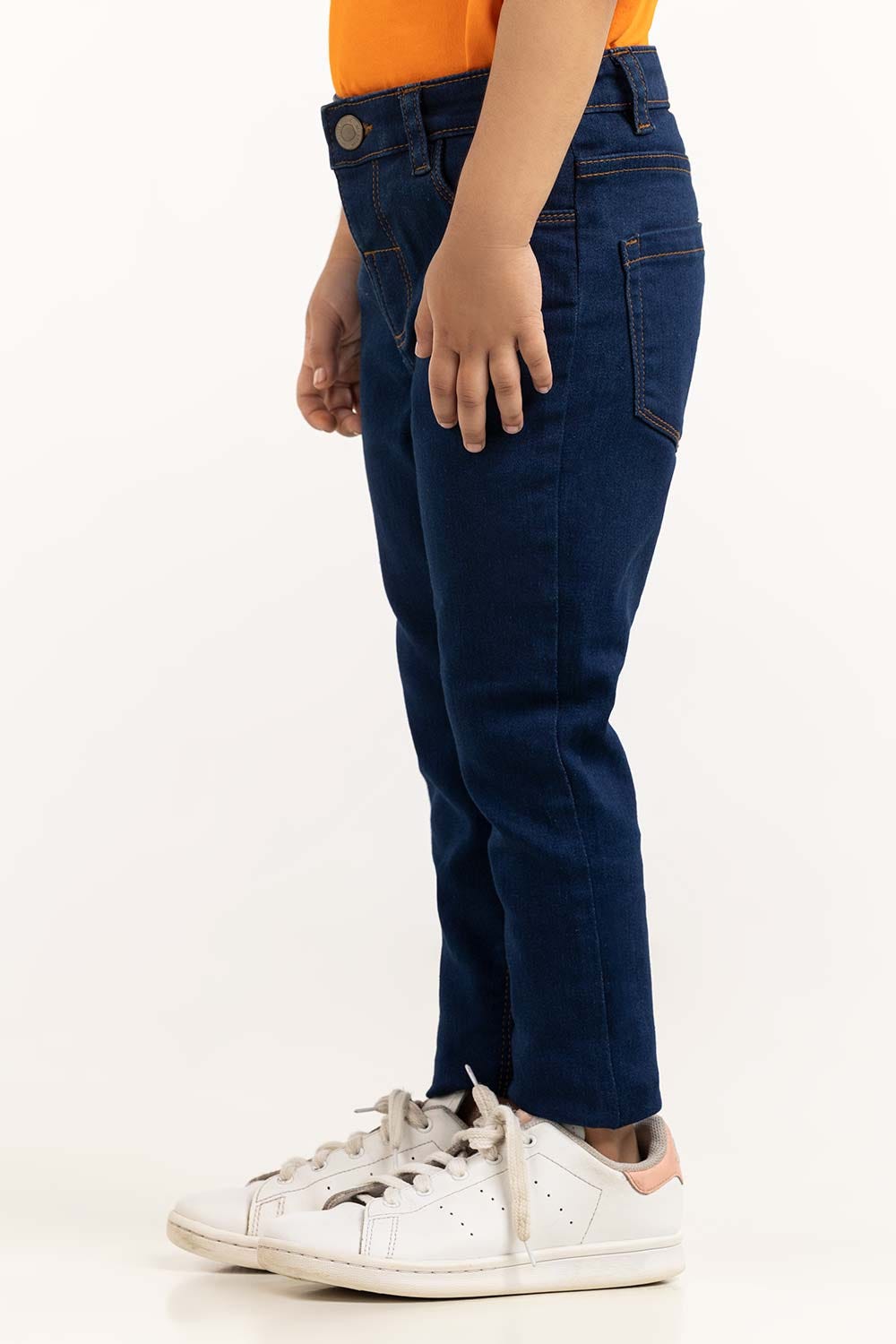 Toddler Girl Dark Blue Jeans 231-621-001