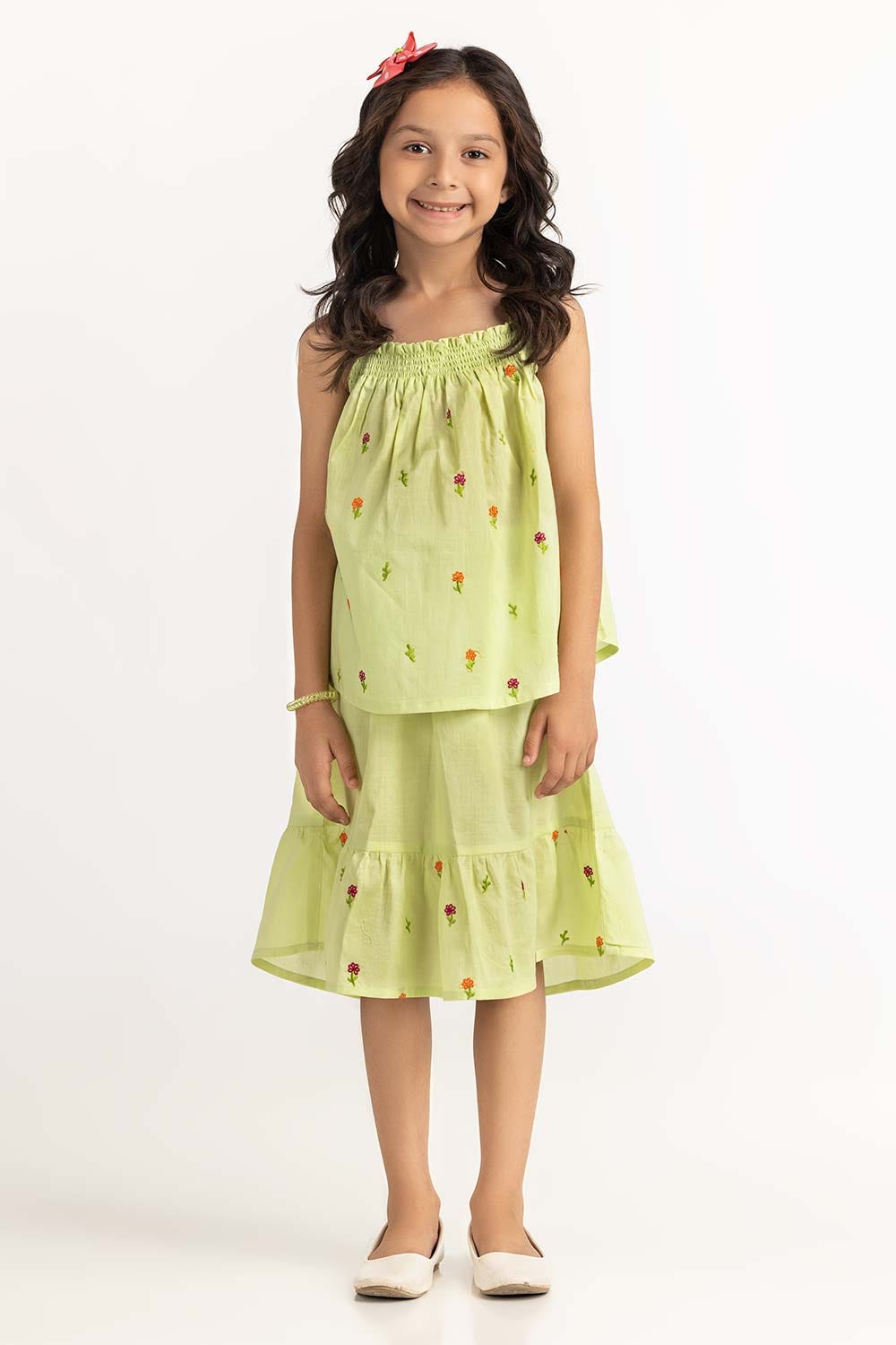 Toddler Girl Green Blouse 231-616-202 T