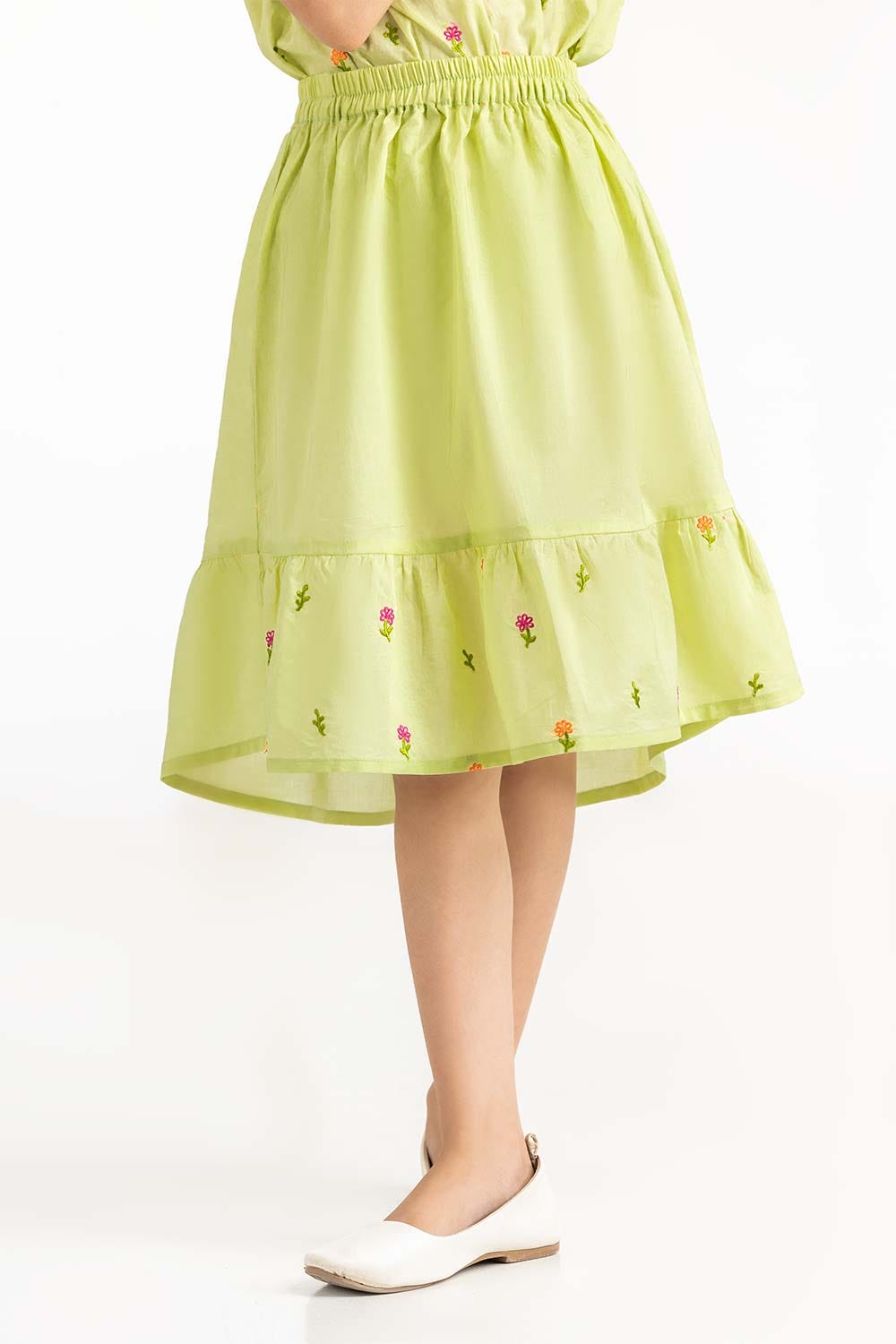 Toddler Girl Green Skirt 231-616-202 B