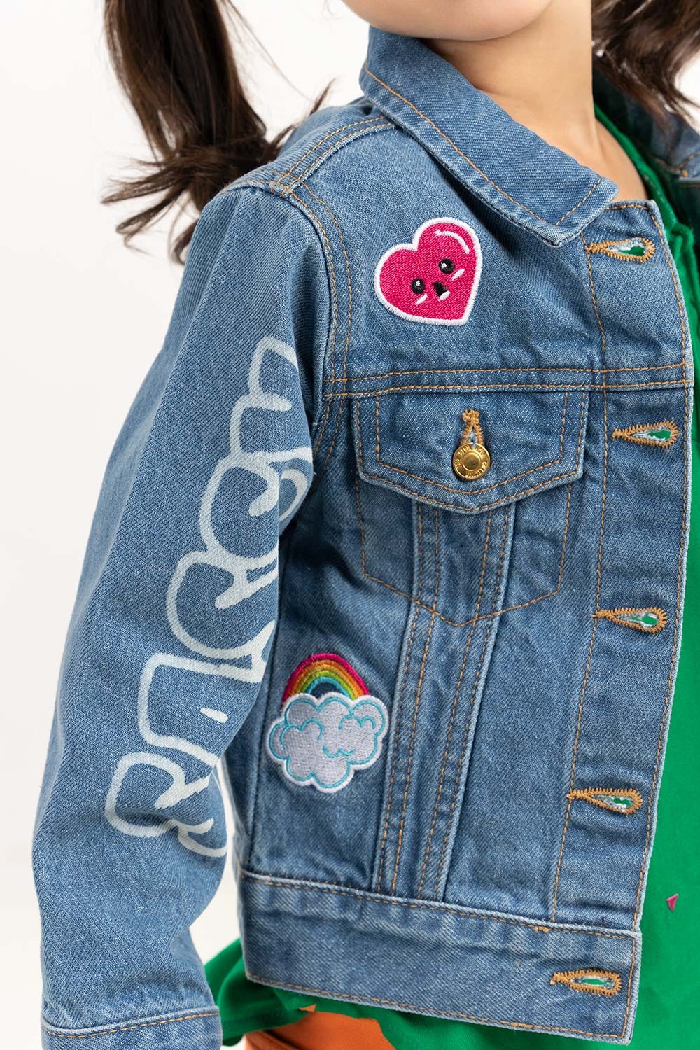 Toddler Girl Light Blue Denim Jacket 224-410-045