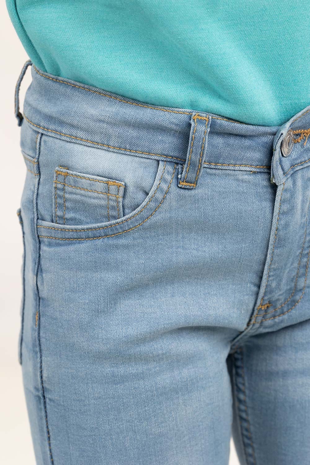 Toddler Girl Light Blue Jeans 224-621-002