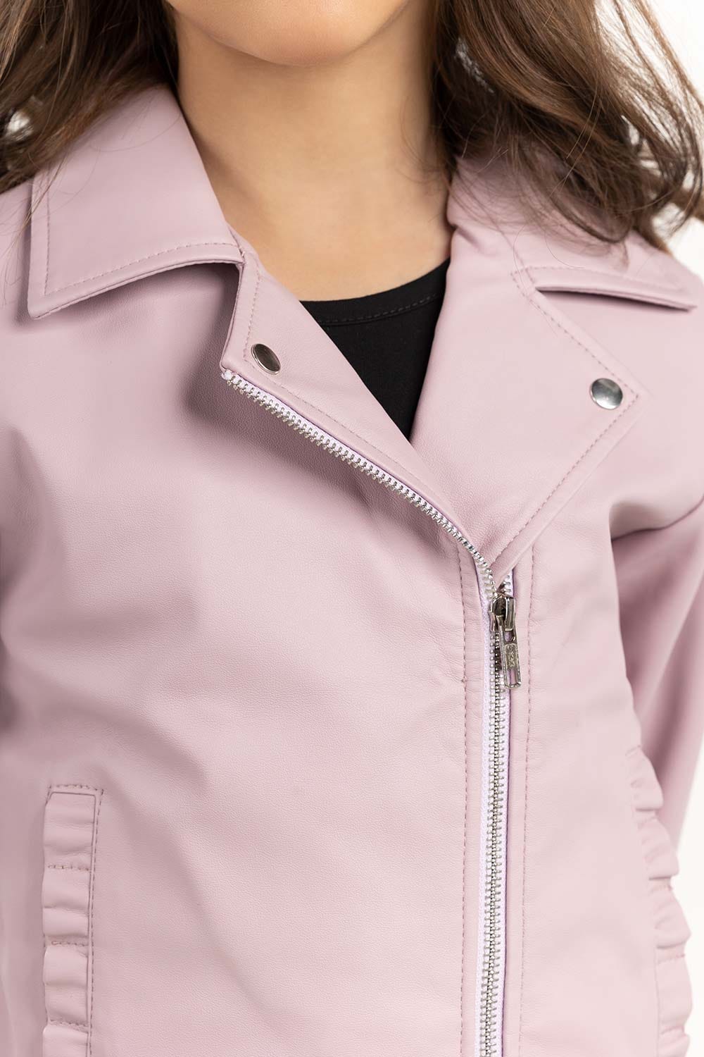 Toddler Girl Motorbike Pink Jacket 224-410-034