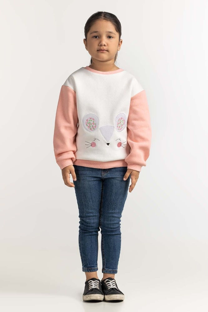 Toddler Girl Multi Basic Sweatshirt TG- SWS-WS23-001