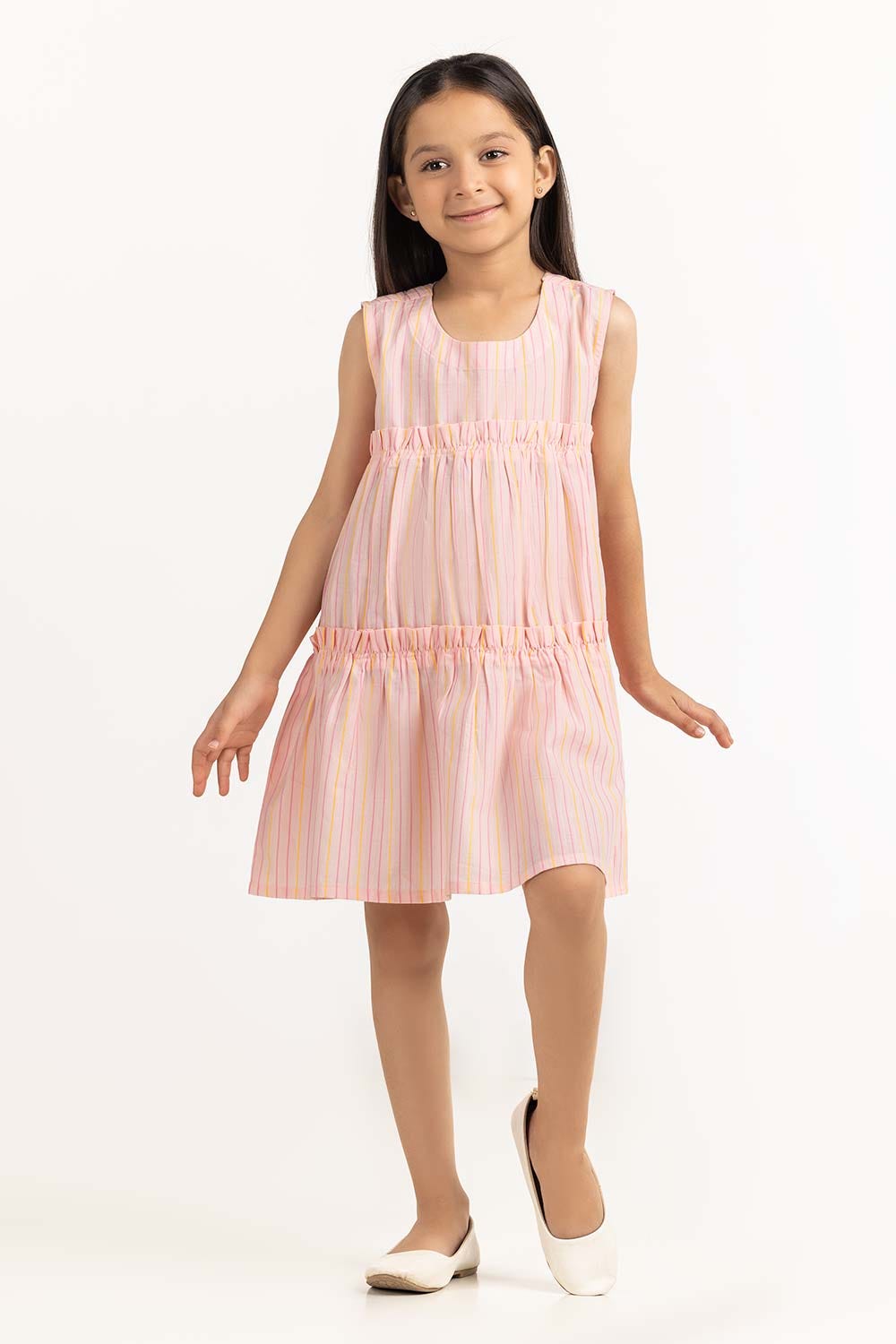 Toddler Girl Pink Blouse 231-614-211