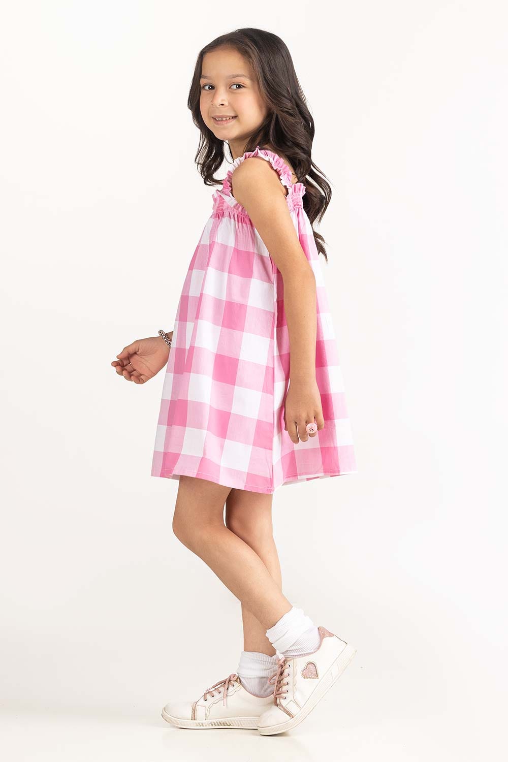 Toddler Girl Pink Dress 231-617-005
