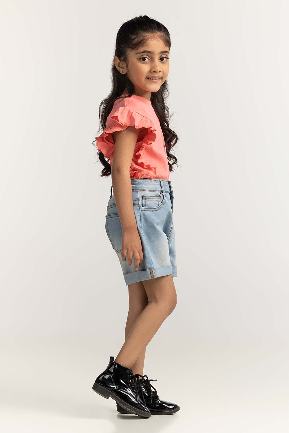 Toddler Girl Pink Printed Tee TG-TS-SS24-006