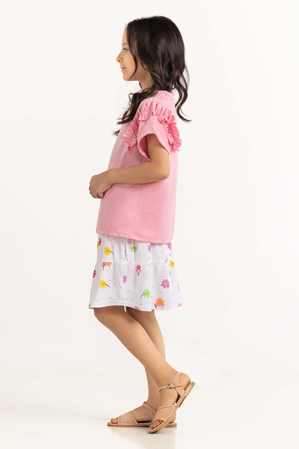 Toddler Girl Pink T-Shirt 231-613-017