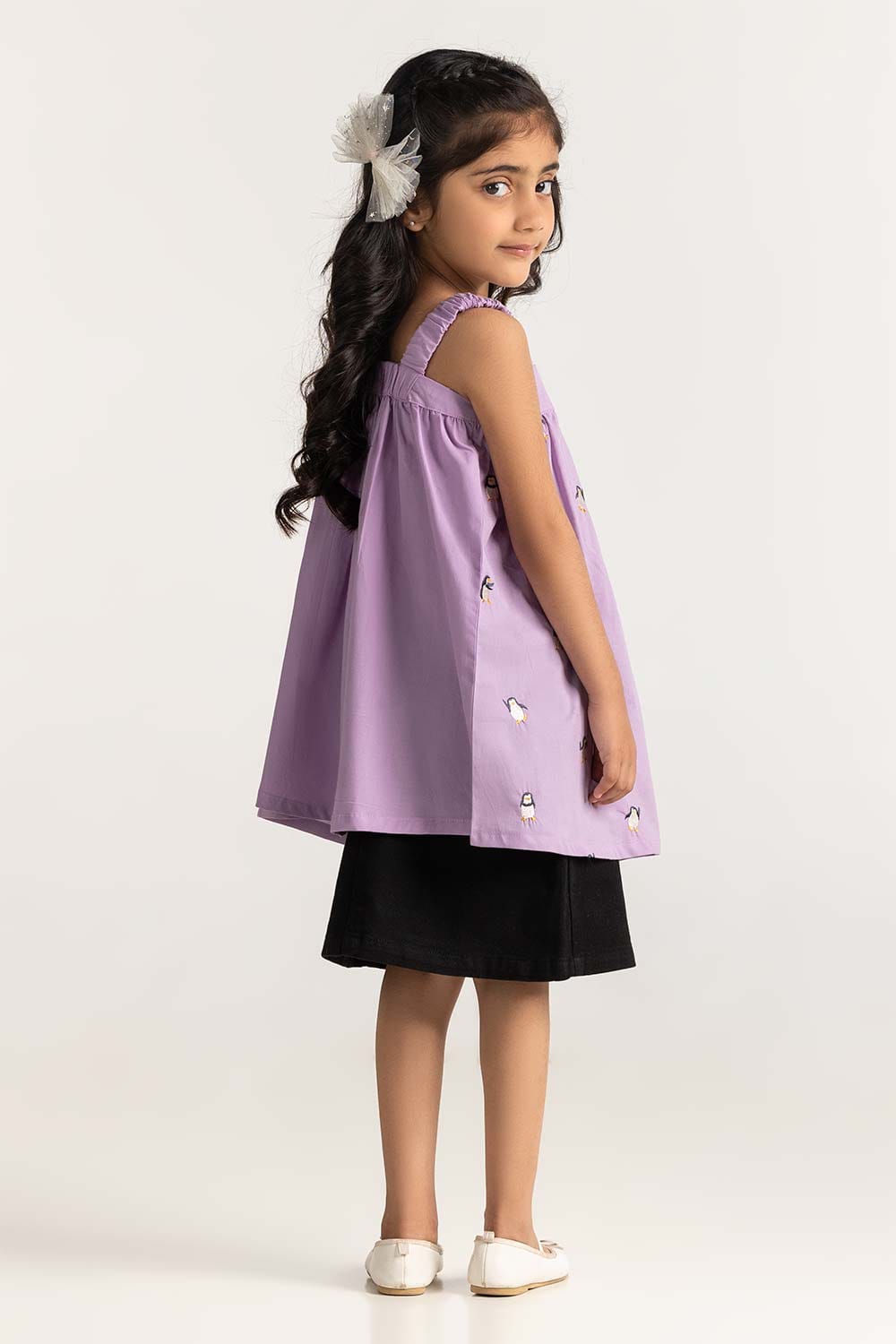 Toddler Girl Purple Dress TG-BLS-SS24-013