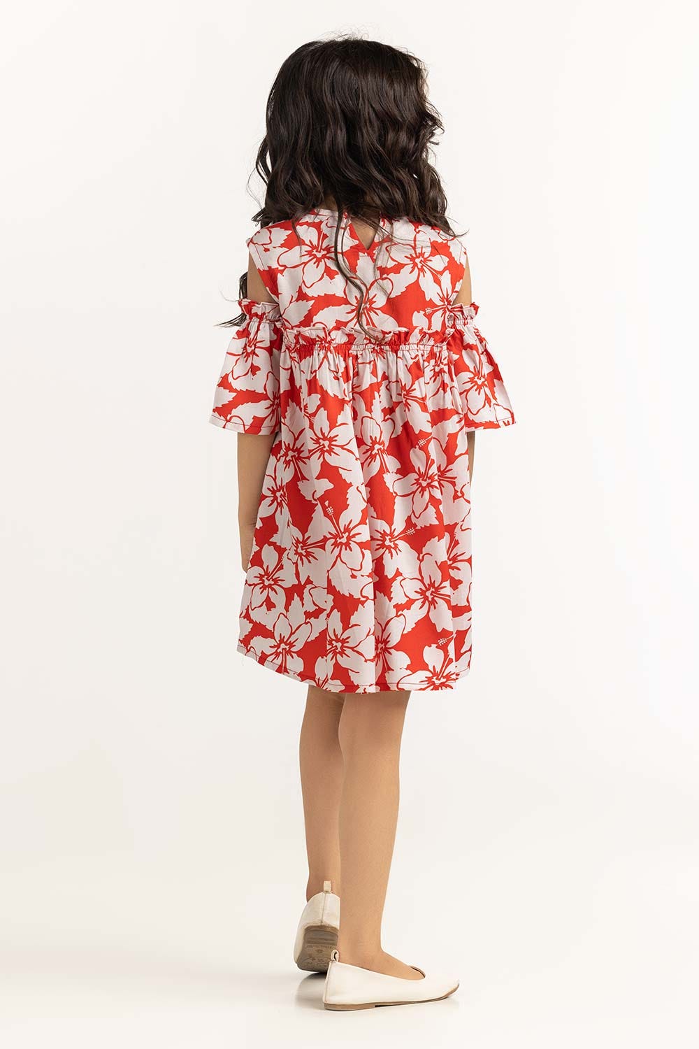 Toddler Girl Red Dress 231-614-203