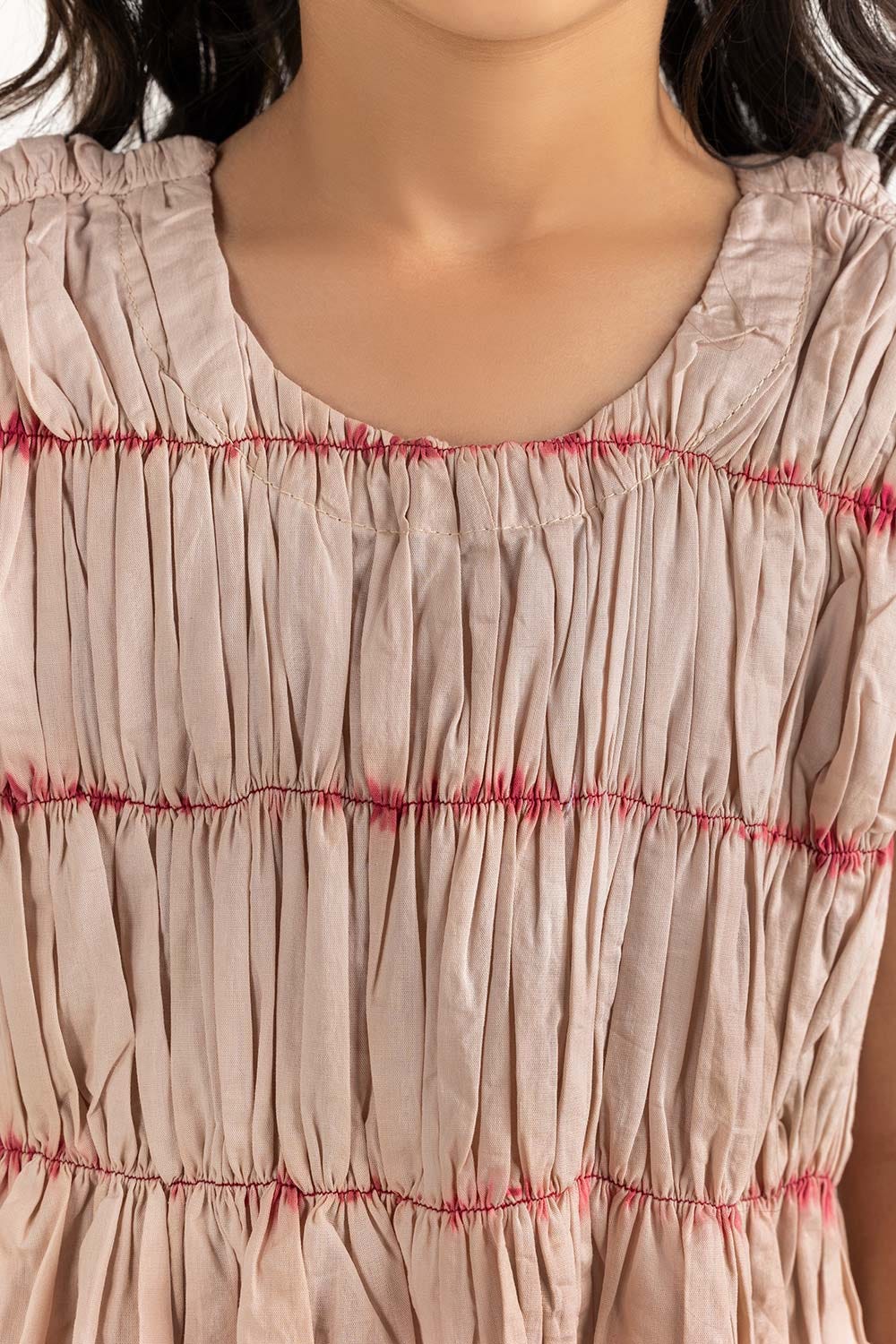 Toddler Girl Tie Dye Blouse TGWS-2210030 A