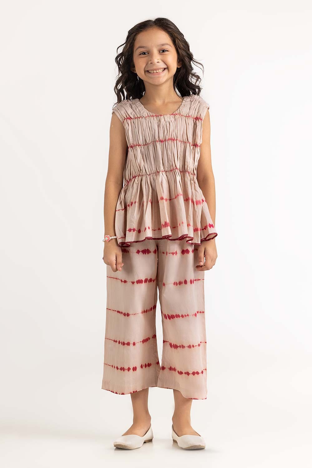 Toddler Girl Tie Dye Blouse TGWS-2210030 A