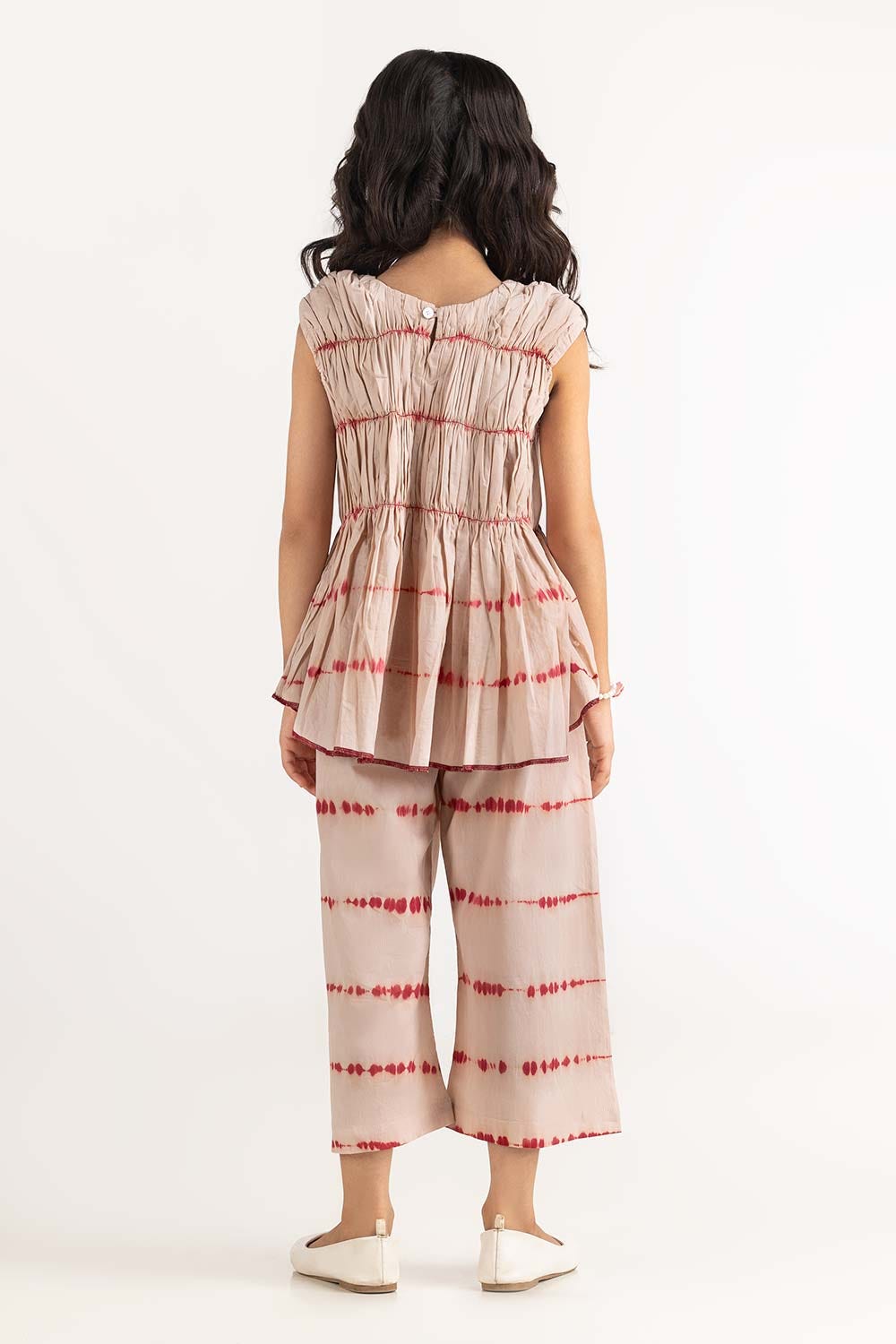 Toddler Girl Tie Dye Blouse TGWS-2210030 A