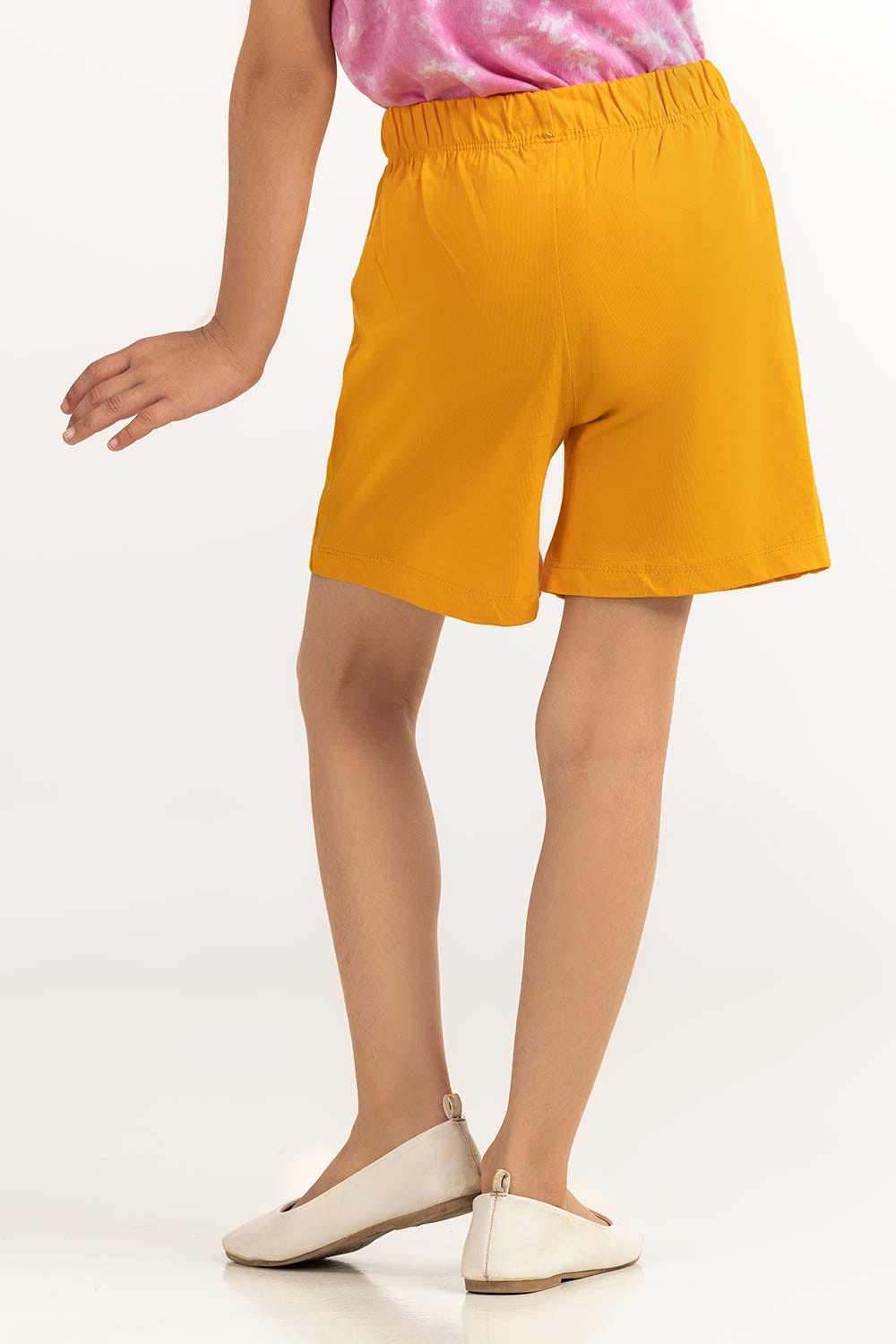 Toddler Girl Yellow Short 231-619-001