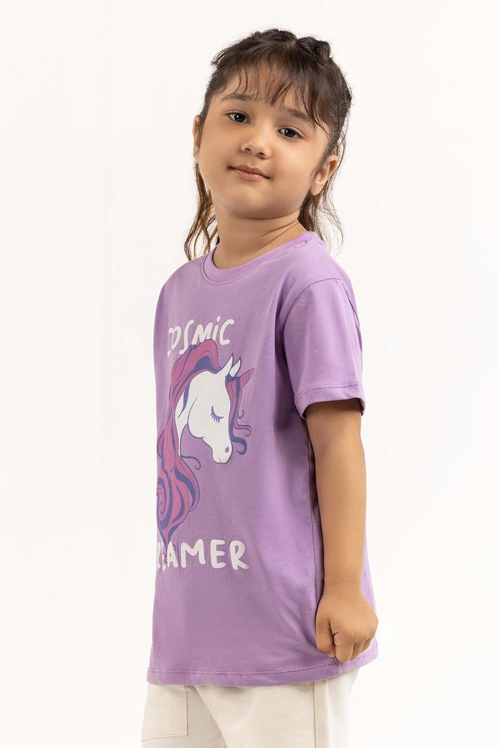 Toddler Girl Lavender Co-Ord Top 231-616-005 T