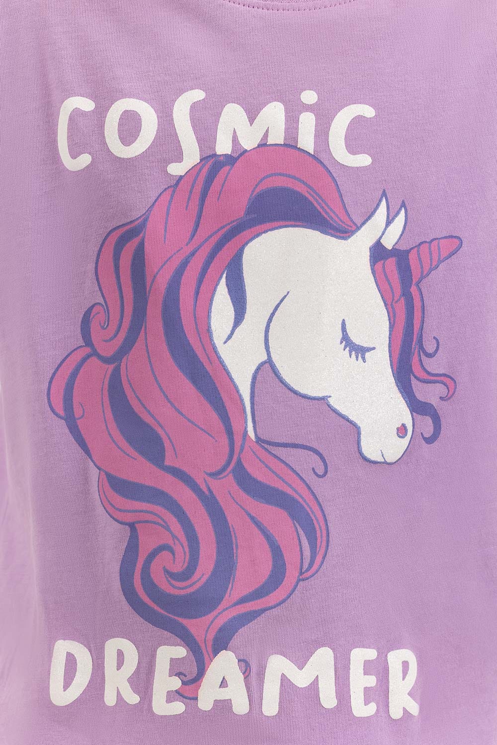 Toddler Girl Lavender Co-Ord Top 231-616-005 T