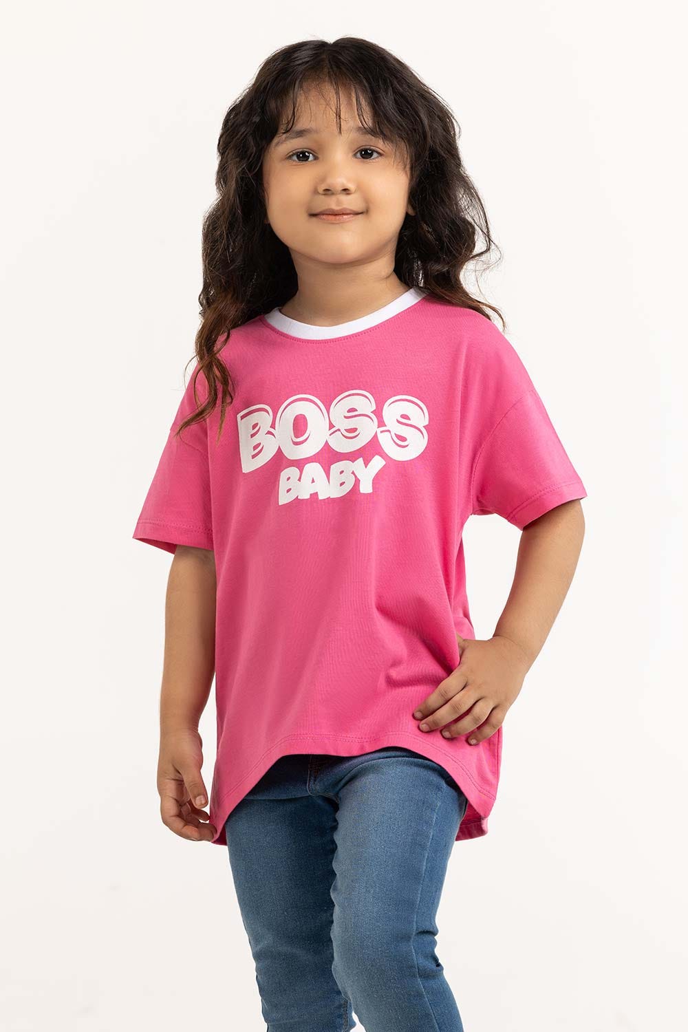 Toddler Girl Pink T-Shirt 231-613-002