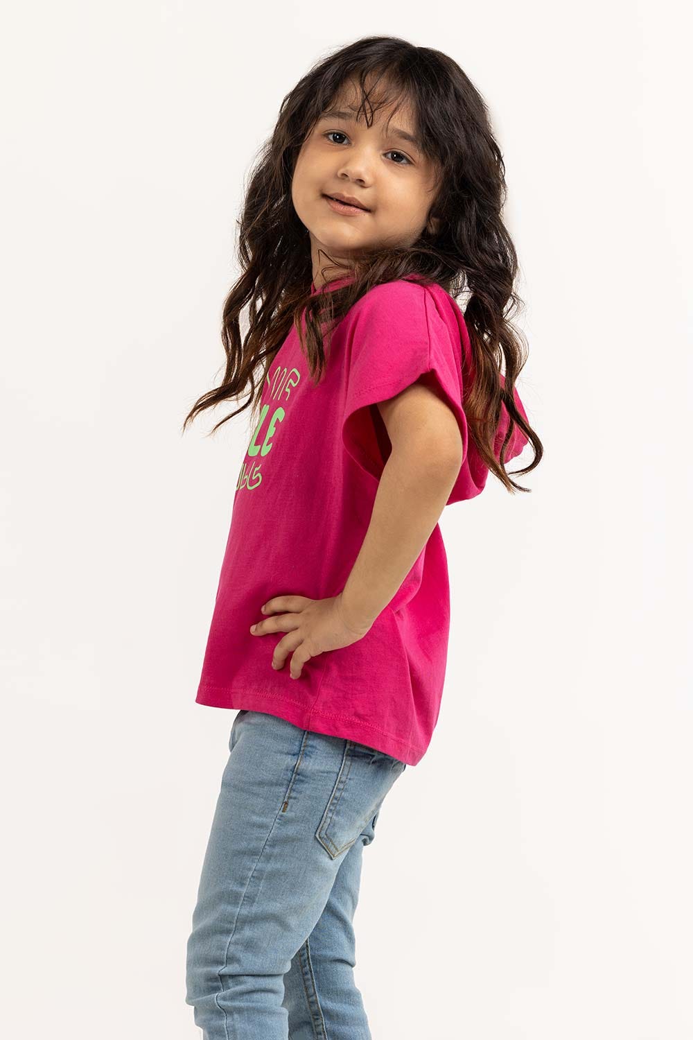 Toddler Girl Raspberry Sorbet T-Shirt 231-613-039
