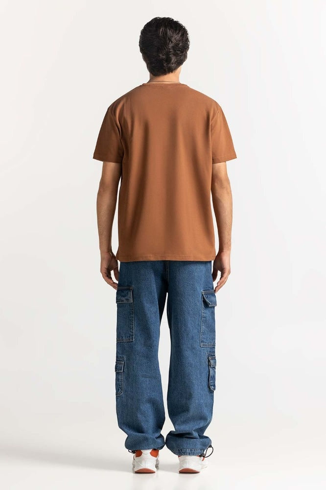 Toffee Basic Pique Tee MN-TS-BS-WS23-522