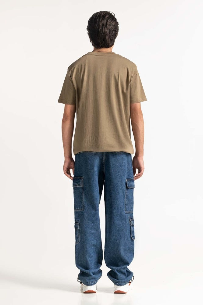 Tropical Brown Graphic Tee MN-TS-GP-S24-903