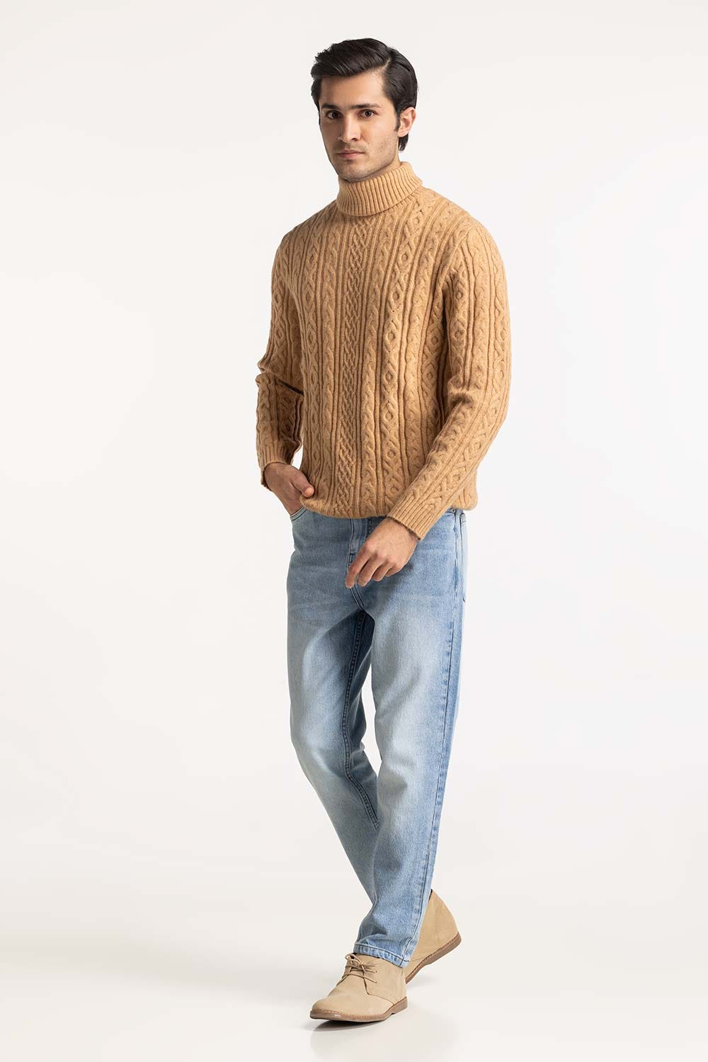 Turtle Neck Sweater MN-SWT-WS24-025