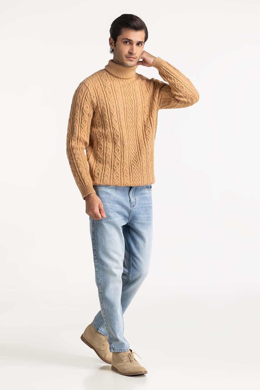 Turtle Neck Sweater MN-SWT-WS24-025