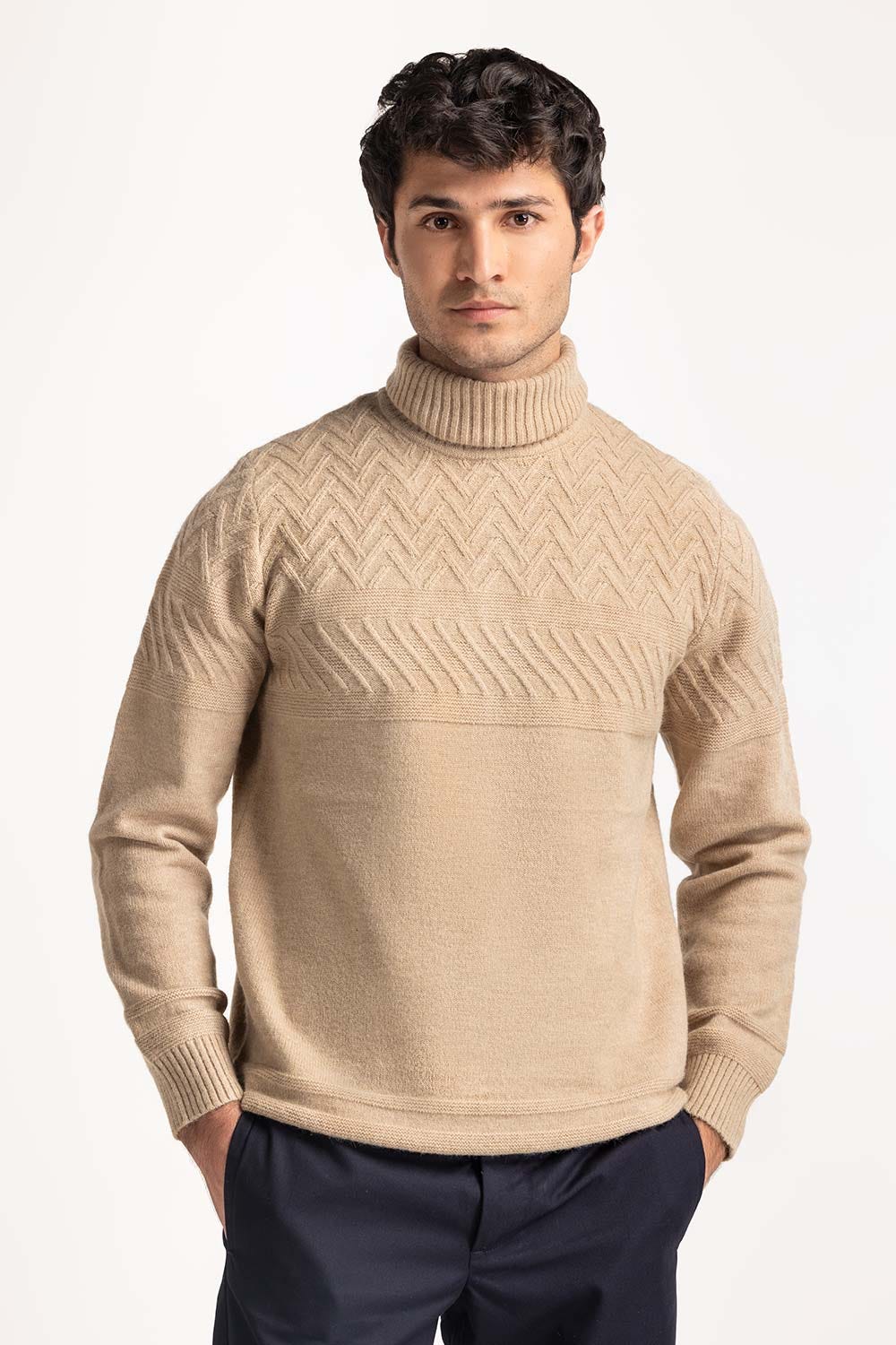 Turtle Neck Sweater MN-SWT-WS24-032