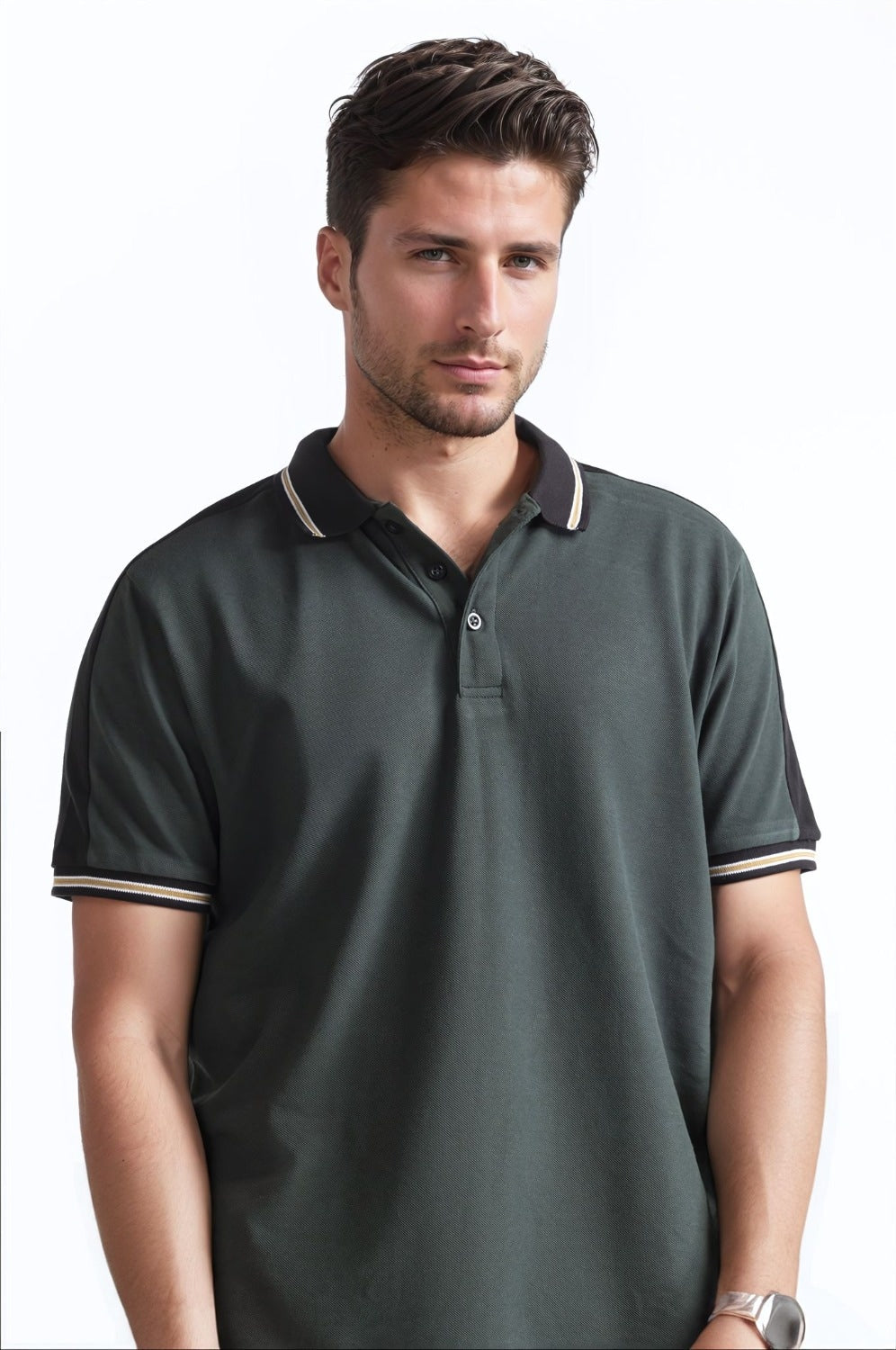 Twin Cuff Polo PS-FSHN24-214