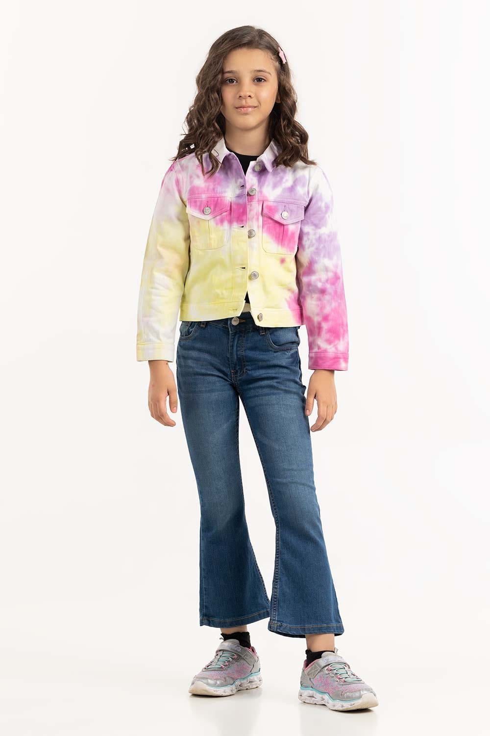 Junior Girl Tie Dye Jacket 224-410-055