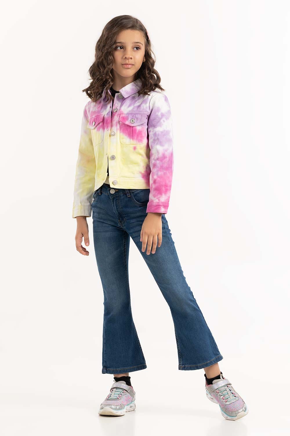 Junior Girl Tie Dye Jacket 224-410-055