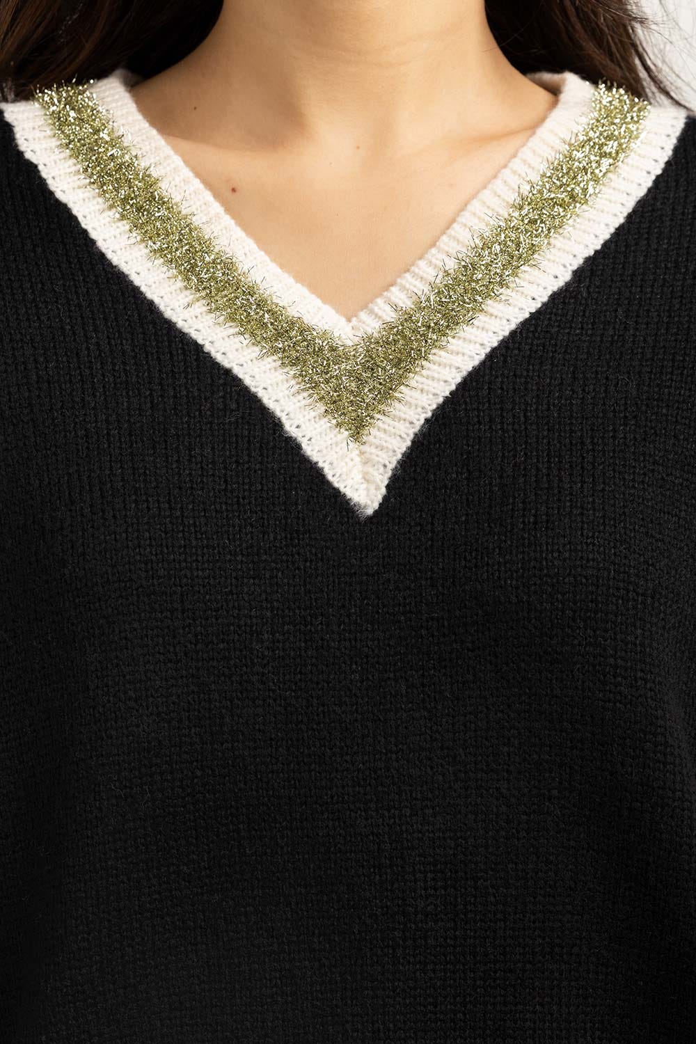 V-Neck Sweater WM-SWT-WS24-075