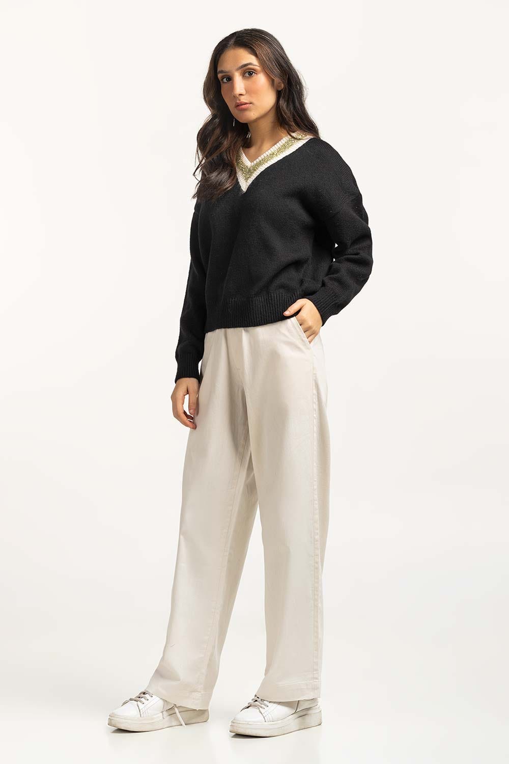 V-Neck Sweater WM-SWT-WS24-075