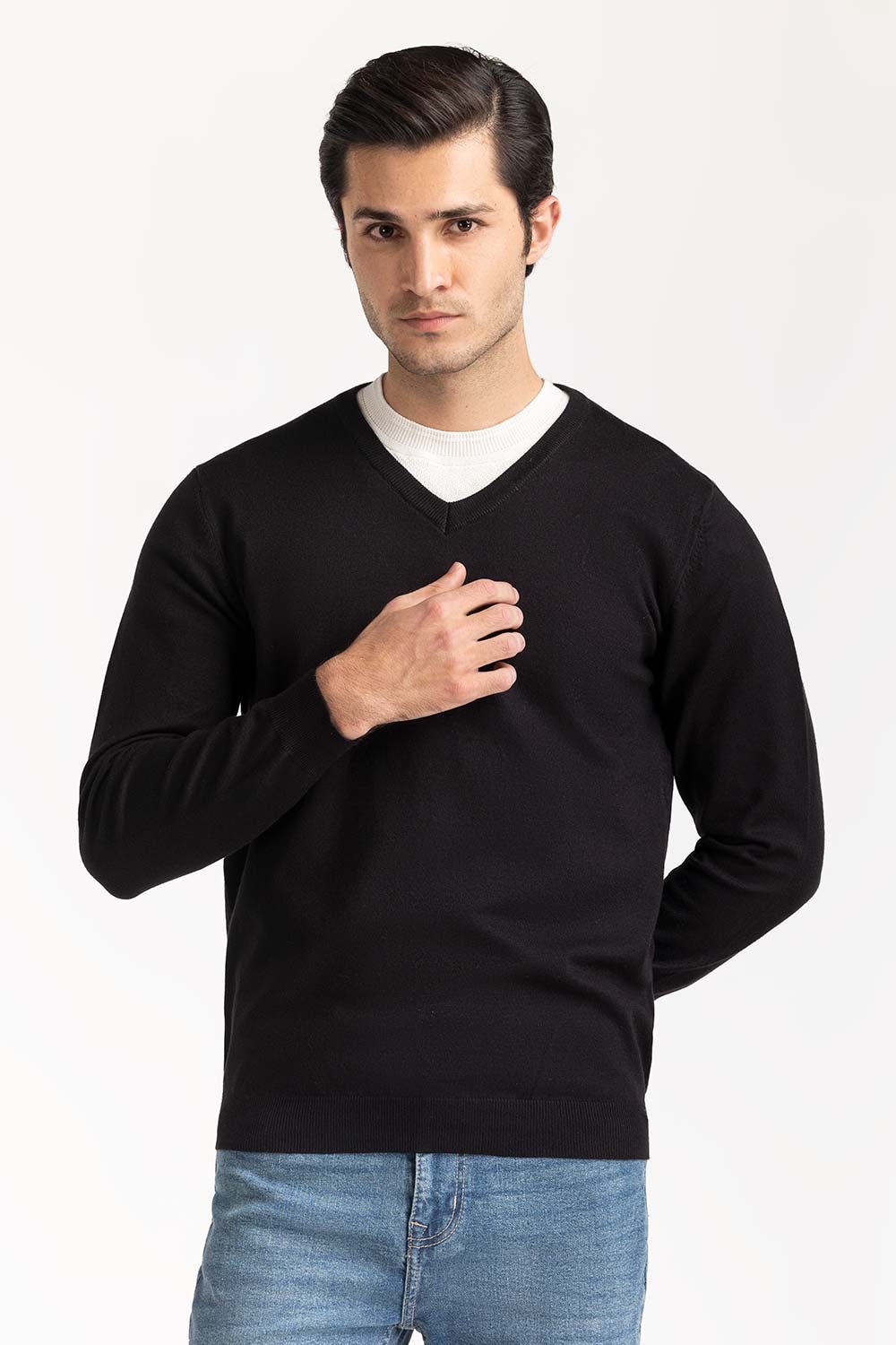 V Neck Sweater MN-SWT-WS24-002 A