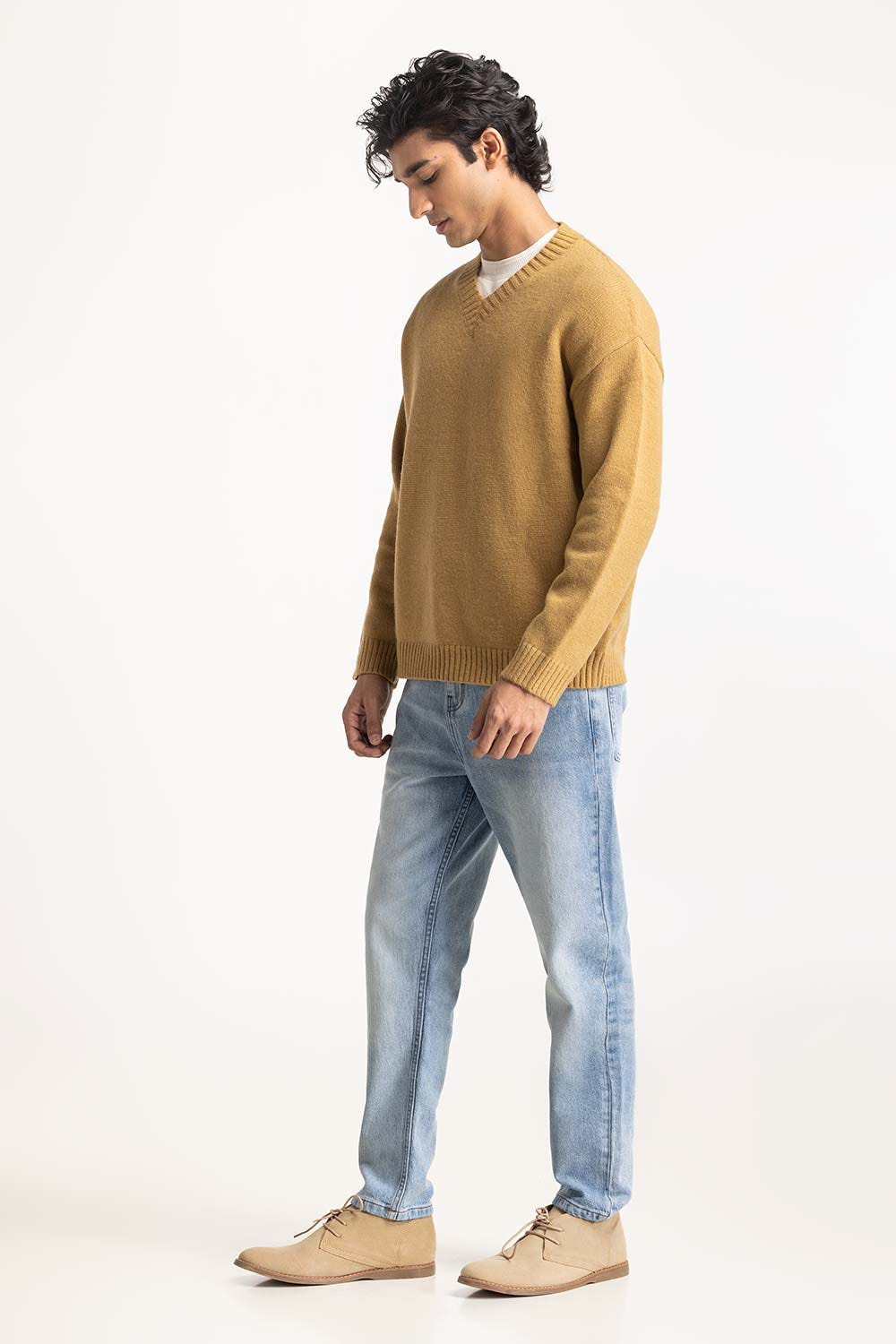 V Neck Sweater MN-SWT-WS24-019