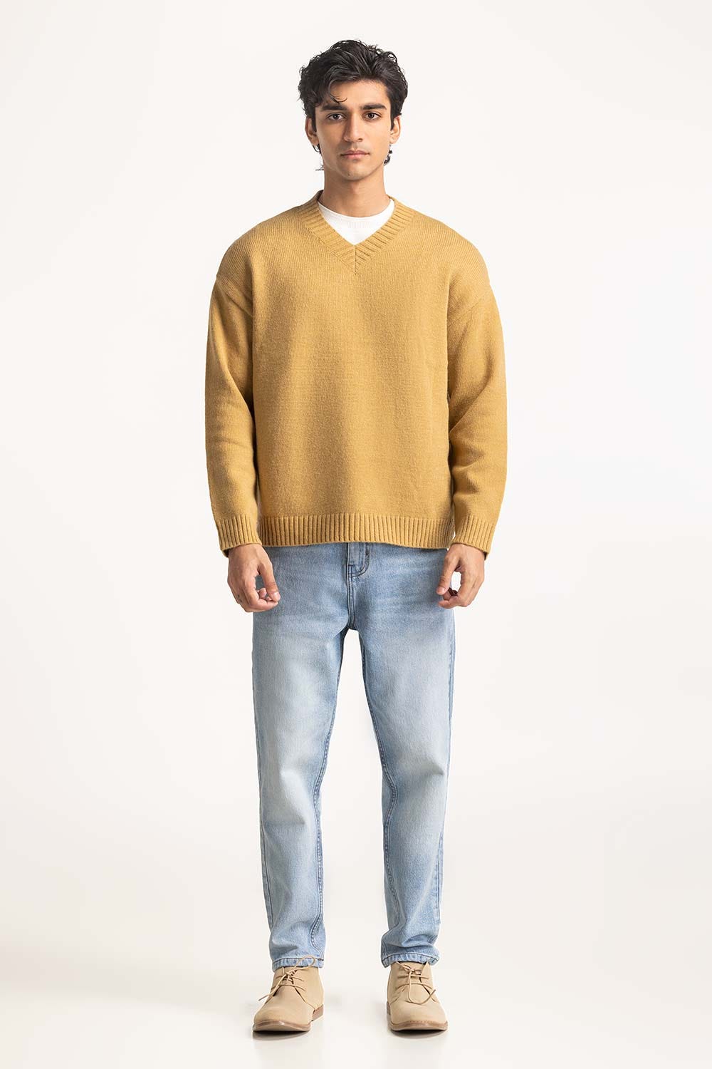 V Neck Sweater MN-SWT-WS24-019