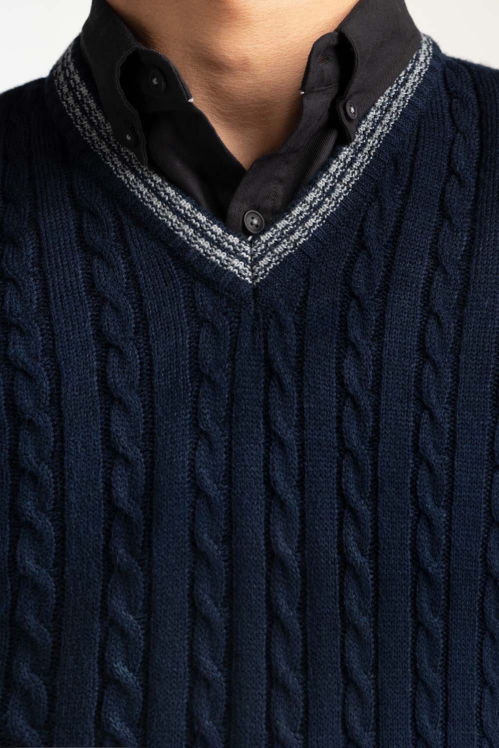 V Neck Sweater MN-SWT-WS24-167