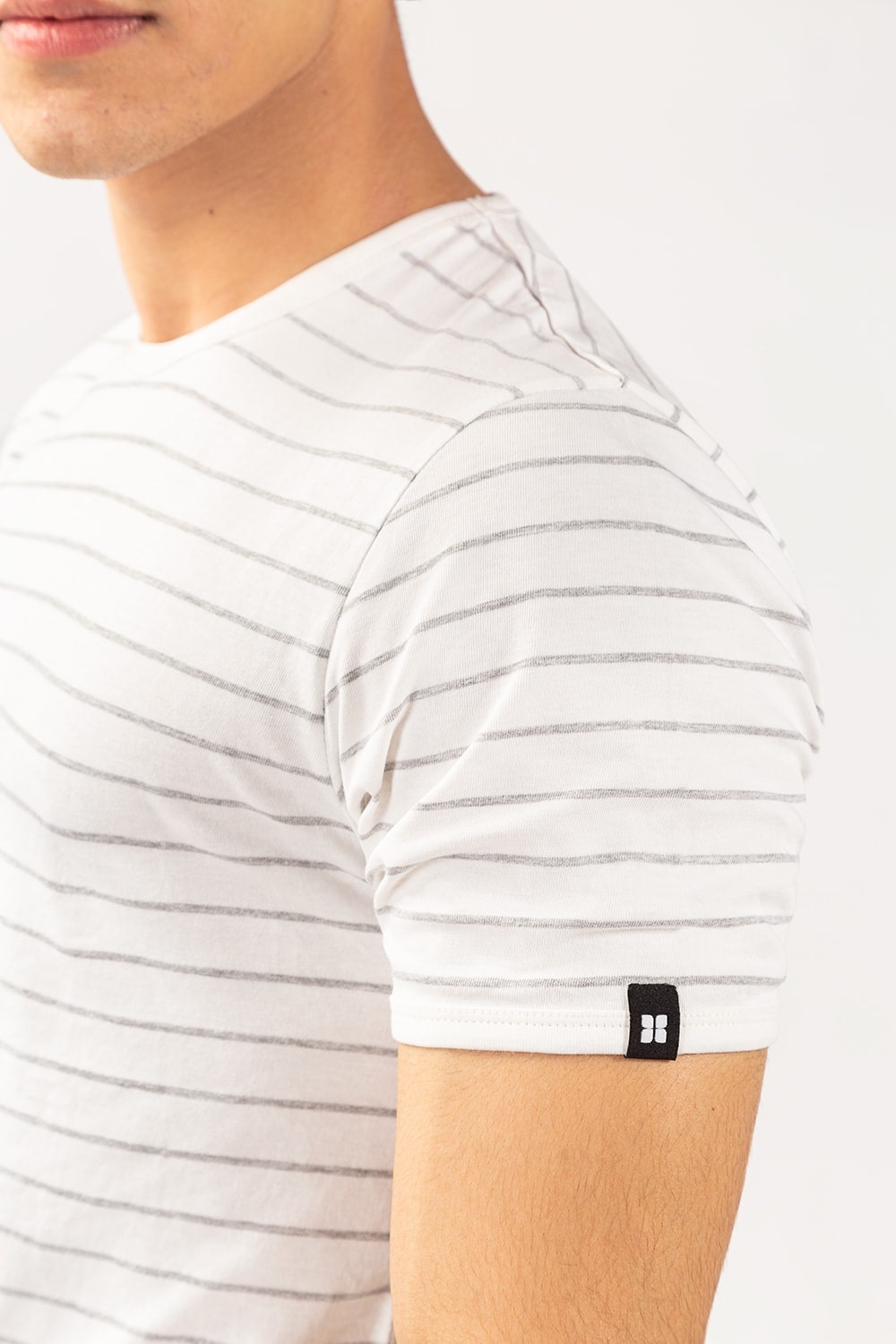 White Grey T-Shirt YD-URB-TEE-D16-01