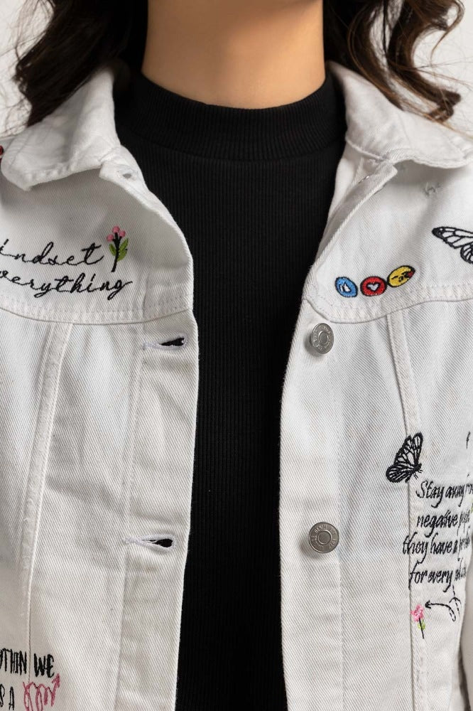 White Basic Jacket WS-JKT-WS23-119