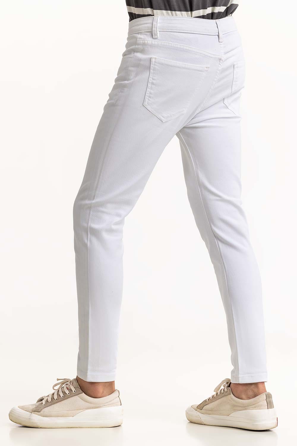 White Basic Jeans 231-121-004
