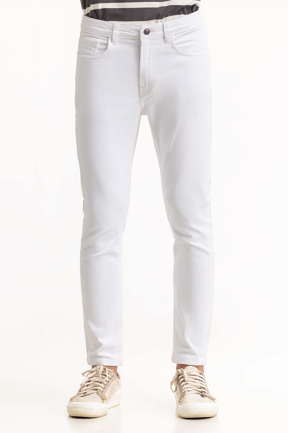 White Basic Jeans 231-121-004