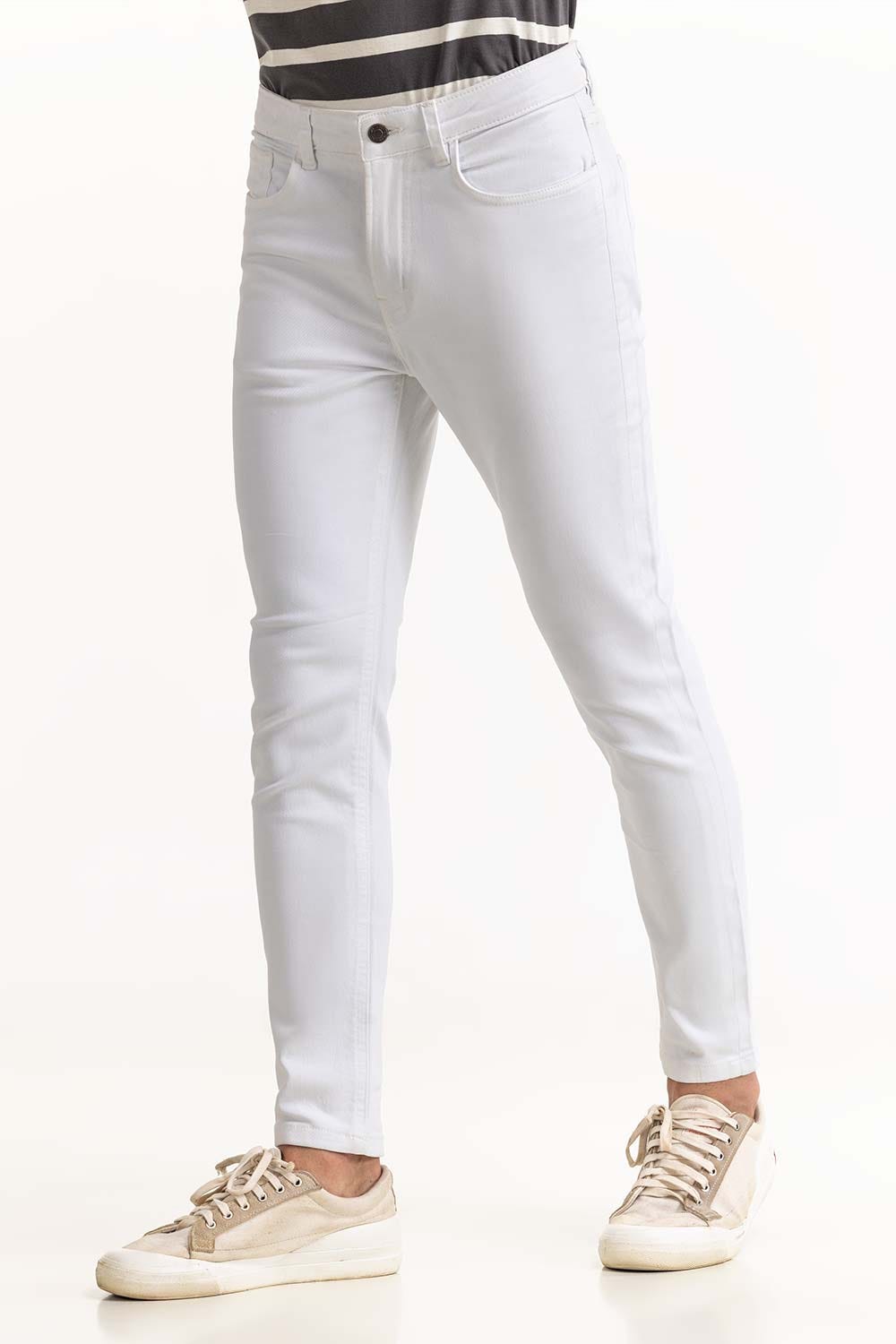 White Basic Jeans 231-121-004